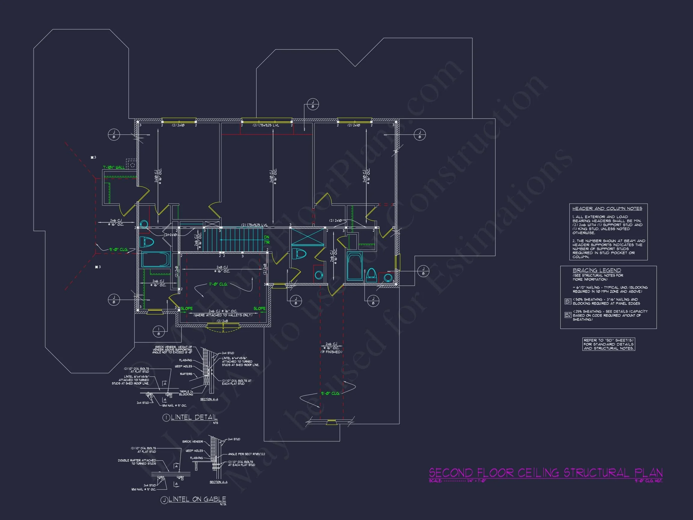 13-1498 HOUSE PLAN - 4-Bed, 5-Bath, 5585 SF European House Plan 14 house Floor Plan Designs