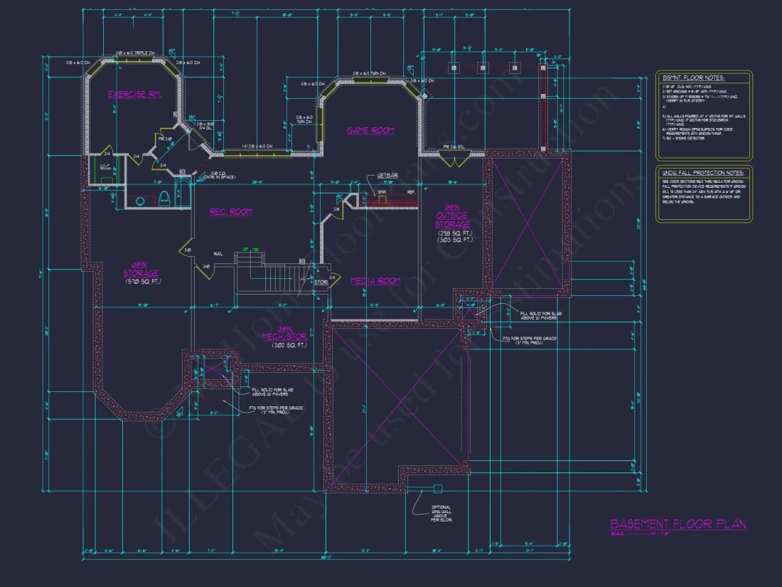 Luxury CAD Blueprint Architecture