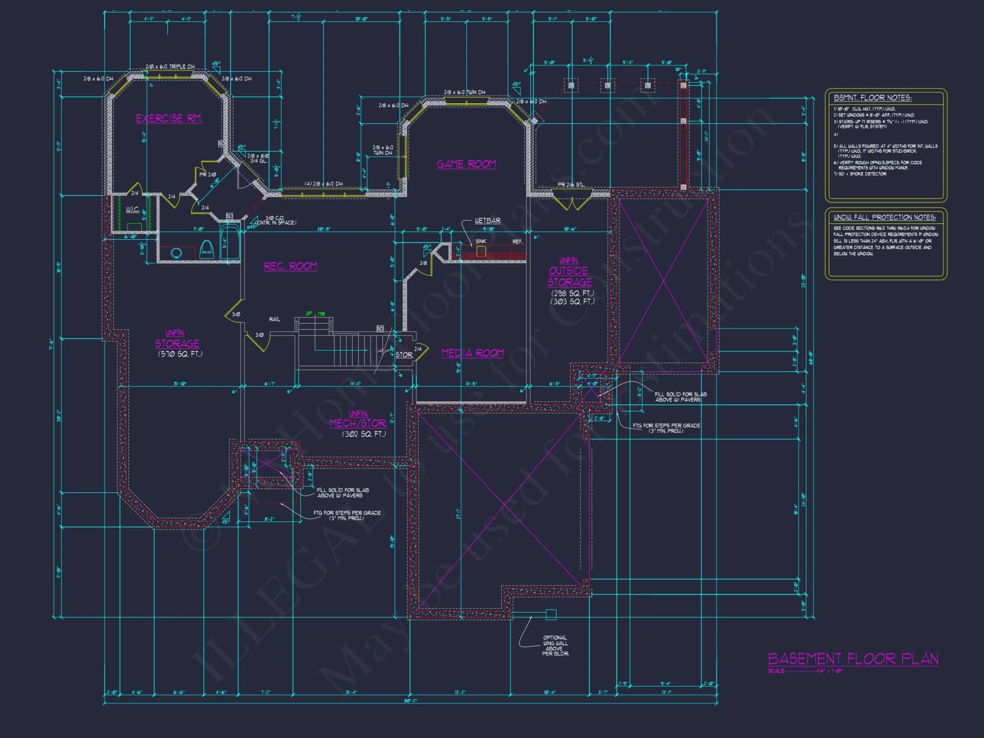 Luxury CAD Blueprint Architecture