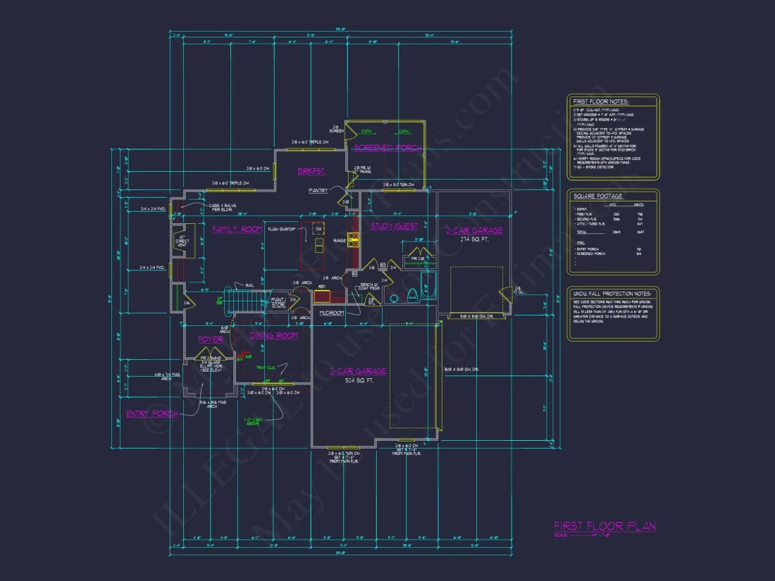 Modern Craftsman house Plan with 3 Floors and Unique Designs