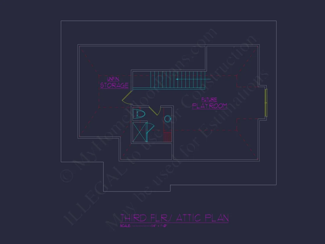 Modern Craftsman house Plan with 3 Floors and Unique Designs