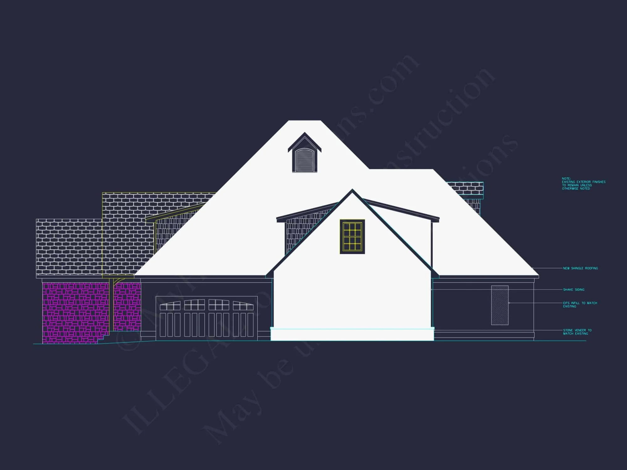 Elegant house Plan with Versatile Floor Designs and CAD