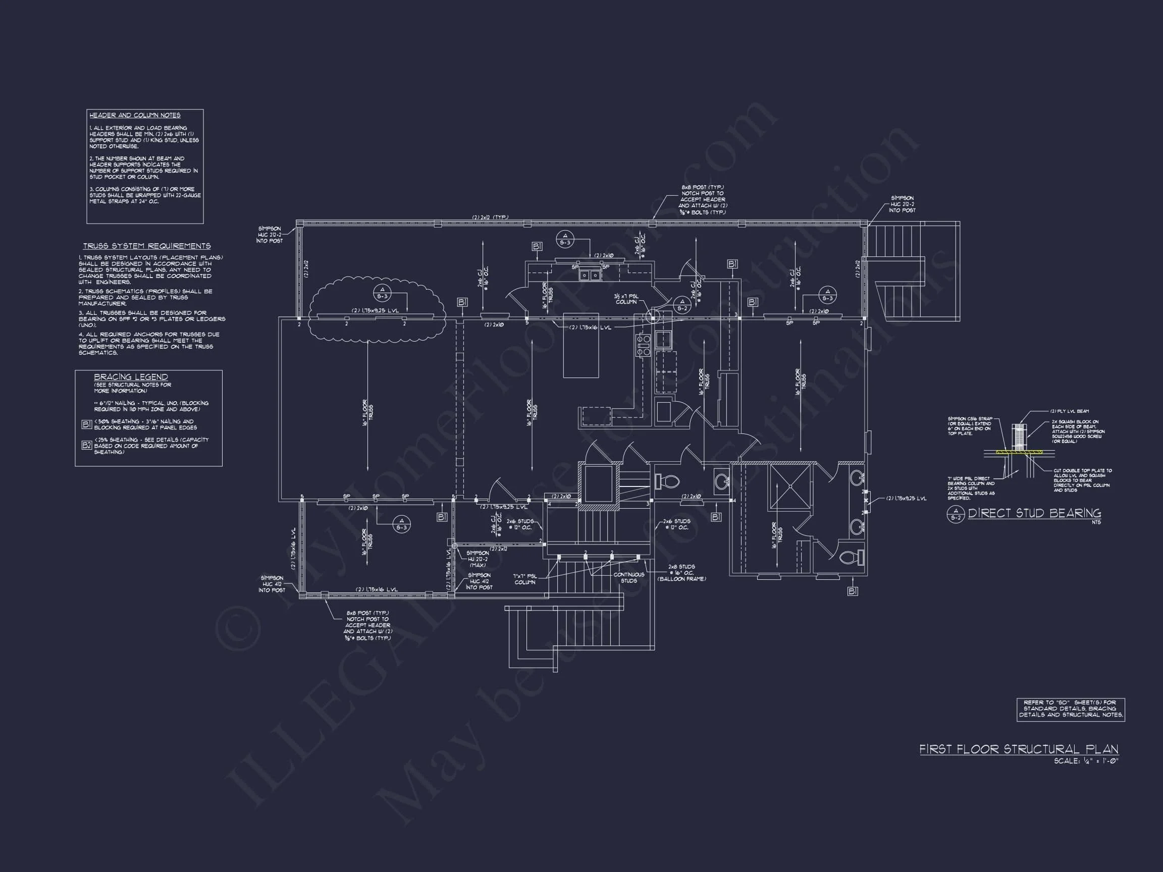 13-1359 HOUSE PLAN - Beach House Plan with CAD Designs and Spacious Layouts 11 Beach house Plan with CAD Designs and Spacious Layouts