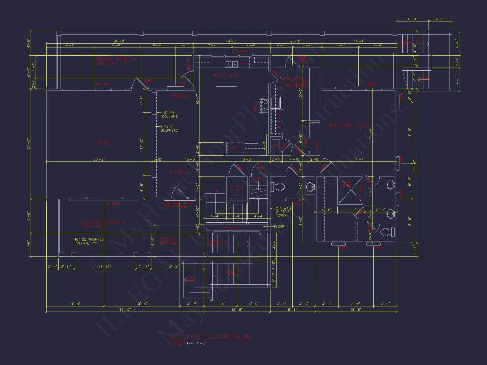 Beach house Plan with CAD Designs and Spacious Layouts
