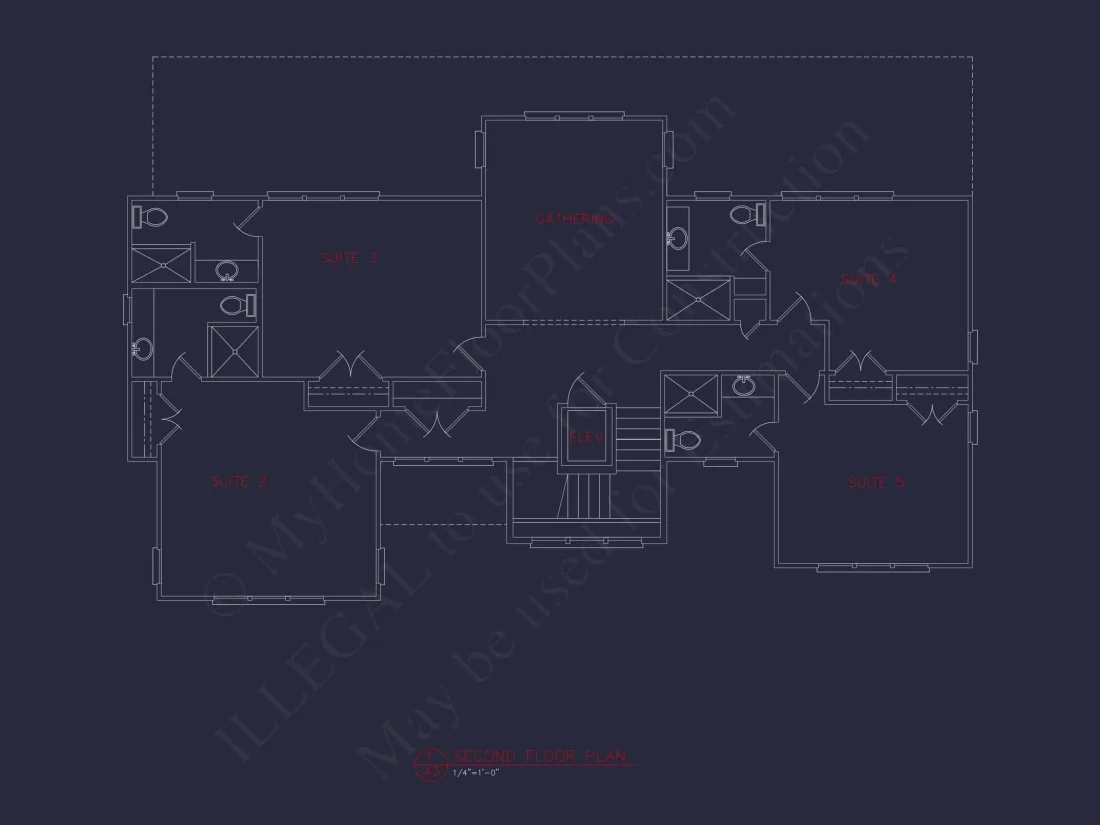 Beach house Plan with CAD Designs and Spacious Layouts