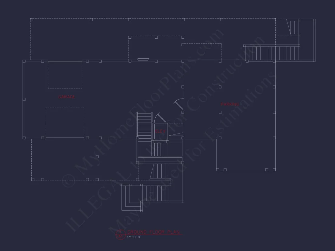 Beach house Plan with CAD Designs and Spacious Layouts