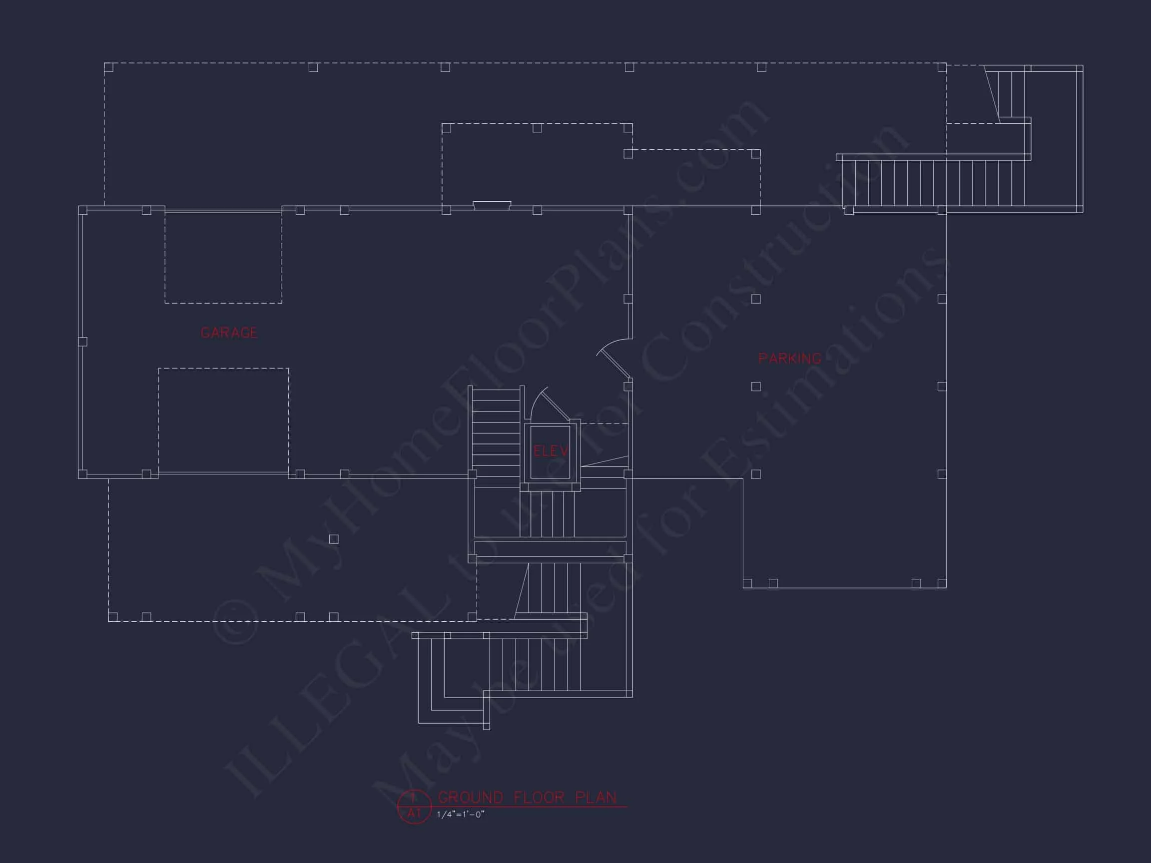 13-1359 HOUSE PLAN - Beach House Plan with CAD Designs and Spacious Layouts 4 Beach house Plan with CAD Designs and Spacious Layouts