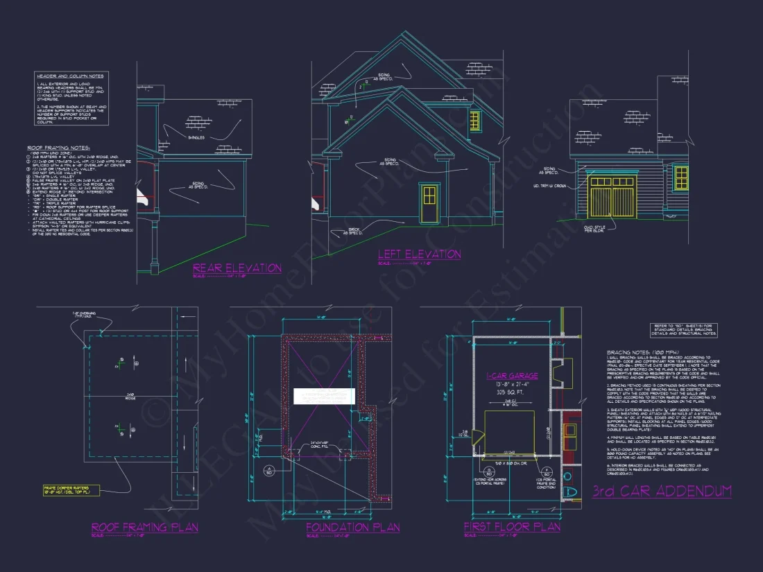 Elegant house Design Featuring CAD Floor Plans and Blueprints