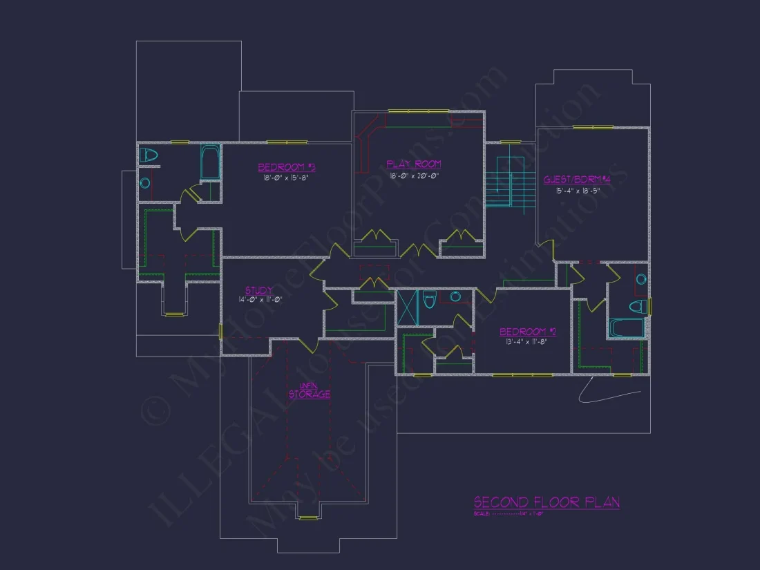 Elegant house Design Featuring CAD Floor Plans and Blueprints