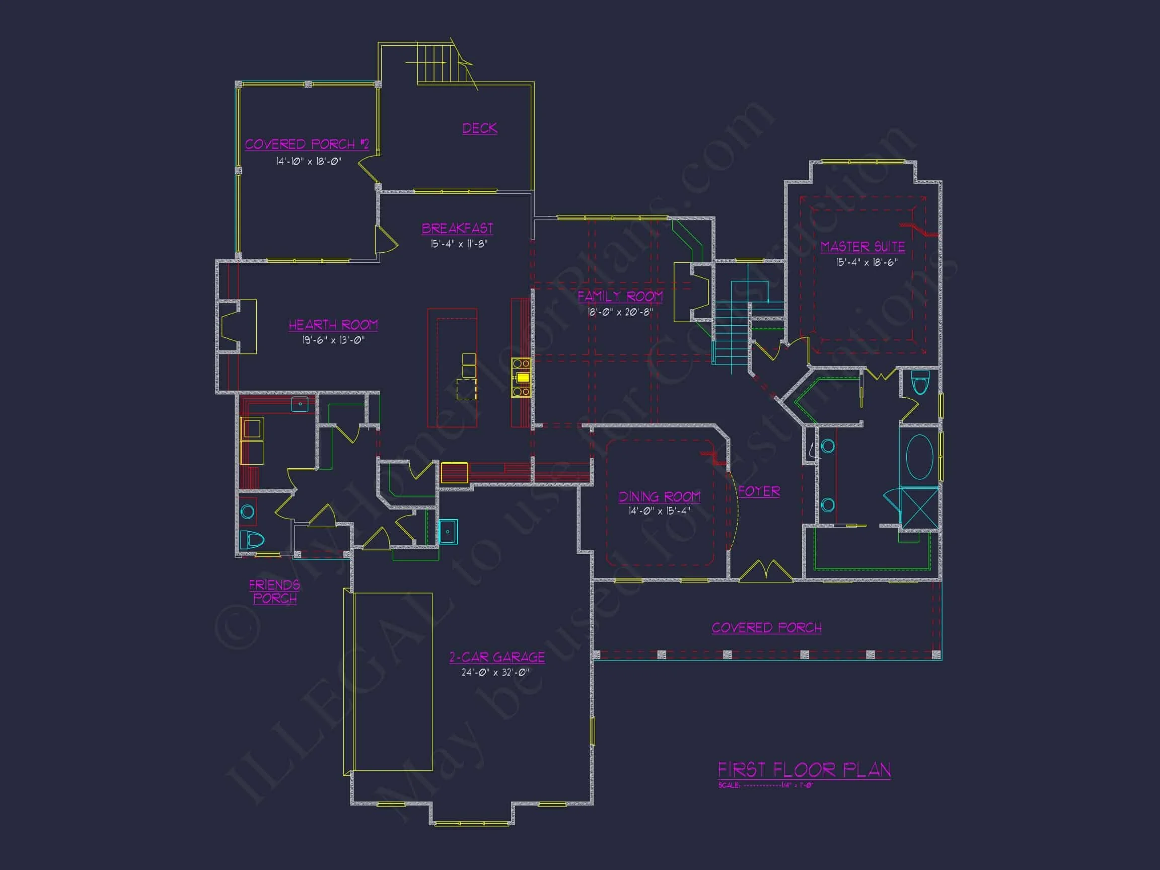 13-1318 HOUSE PLAN - Elegant House Design Featuring CAD Floor Plans and Blueprints 9 Elegant house Design Featuring CAD Floor Plans and Blueprints