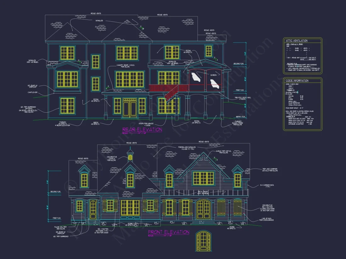 Elegant house Design Featuring CAD Floor Plans and Blueprints