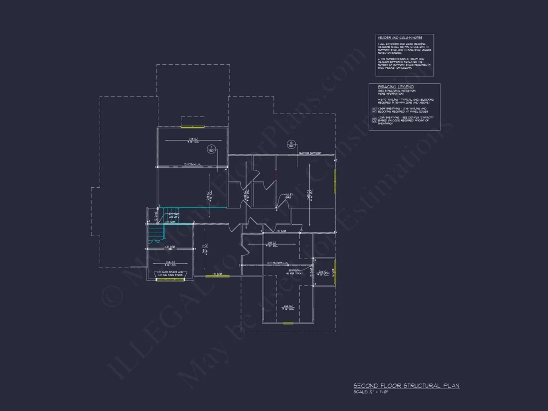 Stunning Colonial house Architecture with Complete CAD Plans