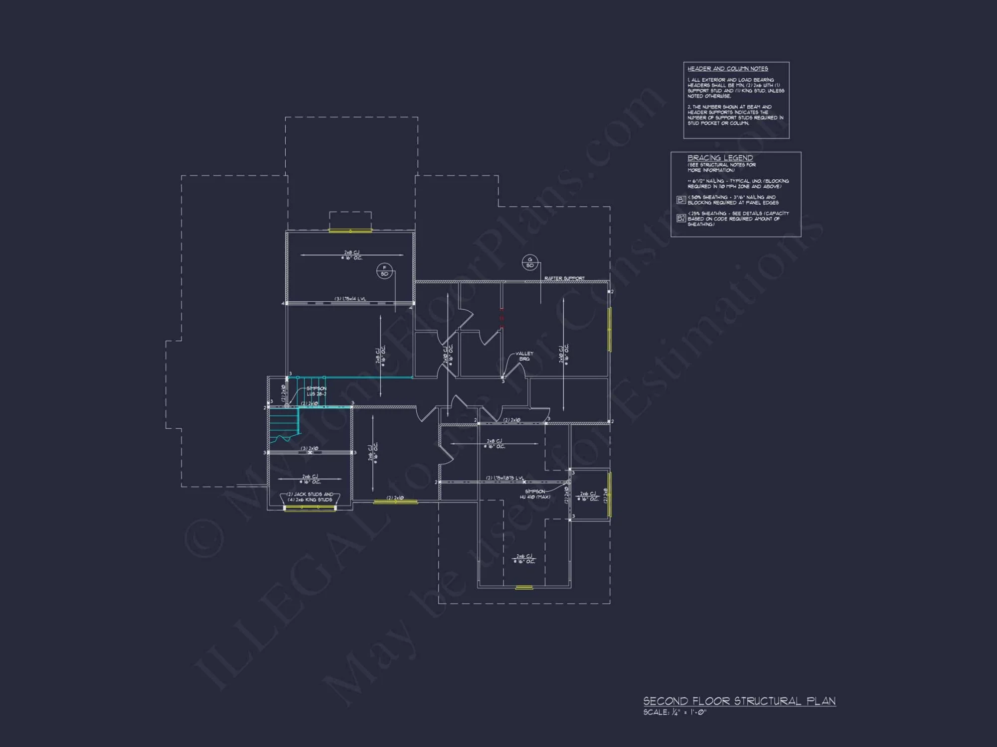 Stunning Colonial house Architecture with Complete CAD Plans
