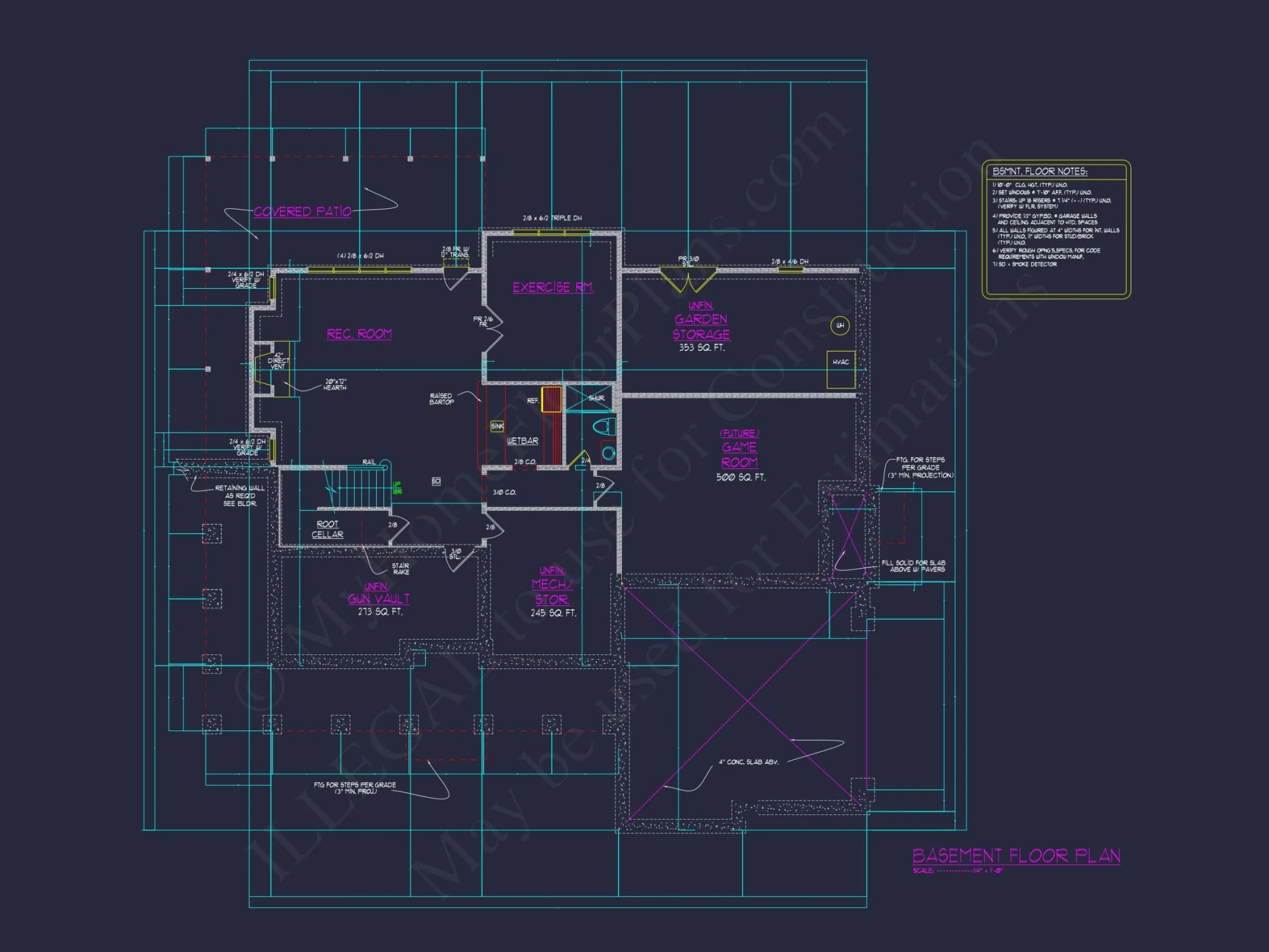 Stunning Colonial house Architecture with Complete CAD Plans
