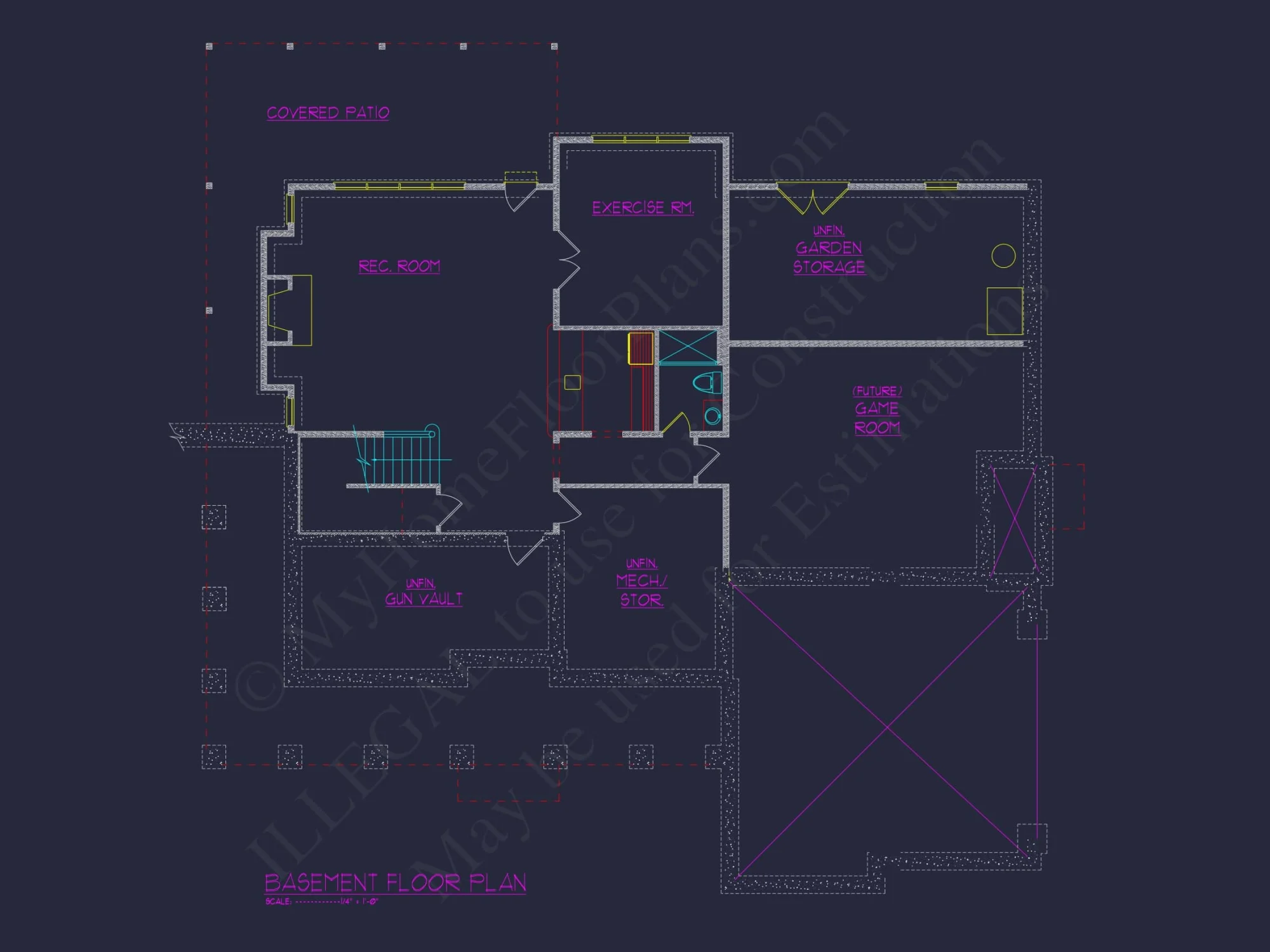 Stunning Colonial house Architecture with Complete CAD Plans