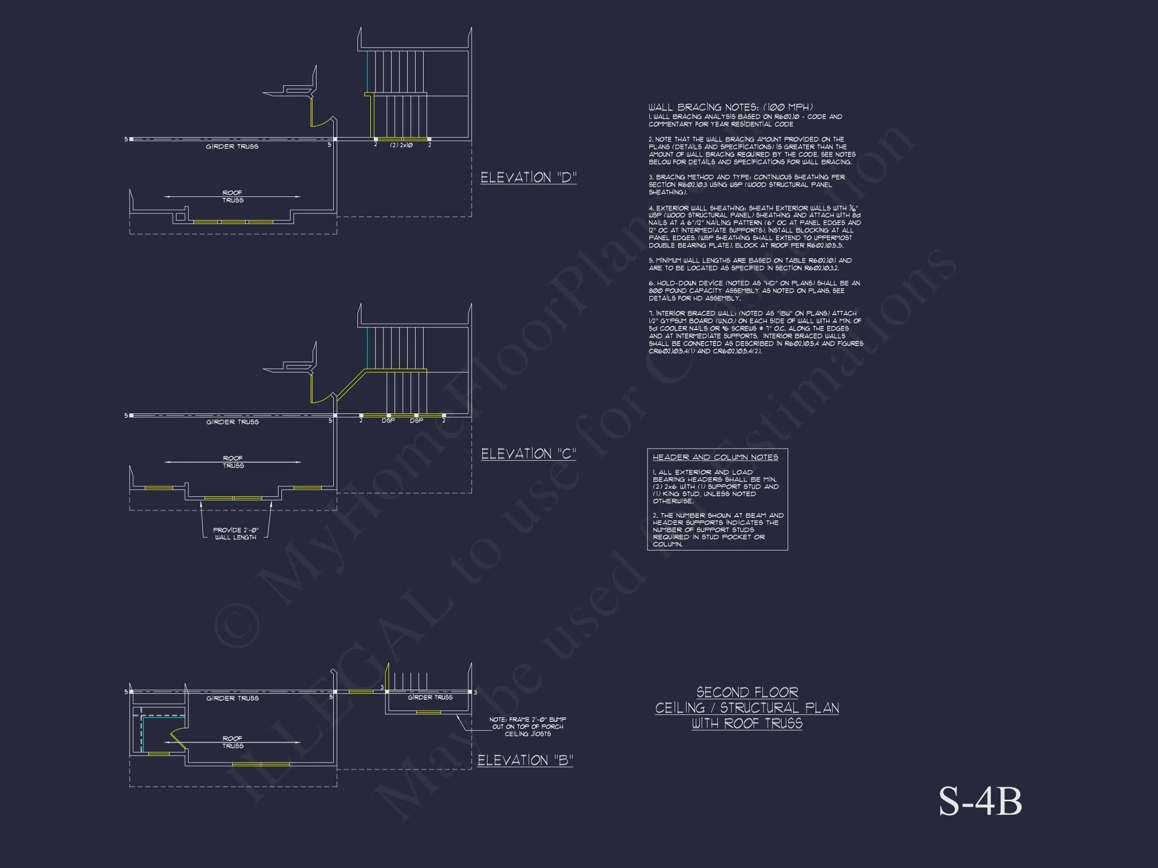 13-1246 HOUSE PLAN - Modern Suburban House Plan with Detailed Floor Blueprint CAD 63 Modern Suburban house Plan with Detailed Floor Blueprint CAD