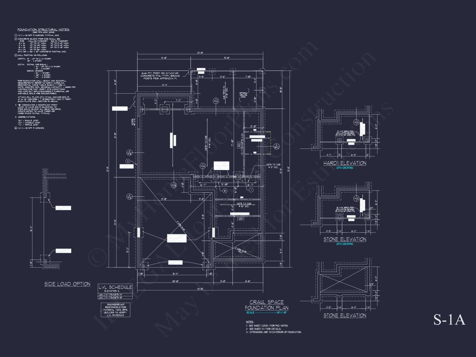 Modern Suburban house Plan with Detailed Floor Blueprint CAD