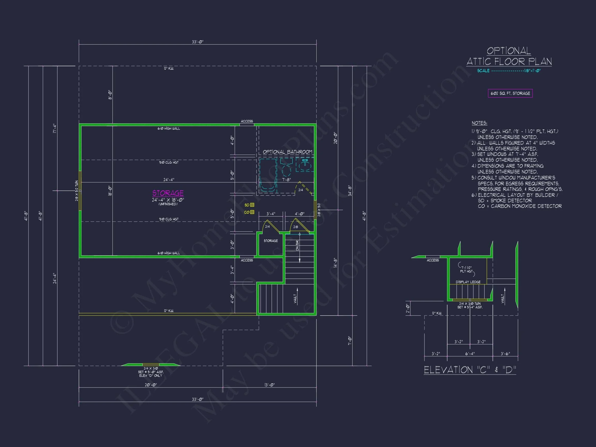 13-1246 HOUSE PLAN - Modern Suburban House Plan with Detailed Floor Blueprint CAD 52 Modern Suburban house Plan with Detailed Floor Blueprint CAD