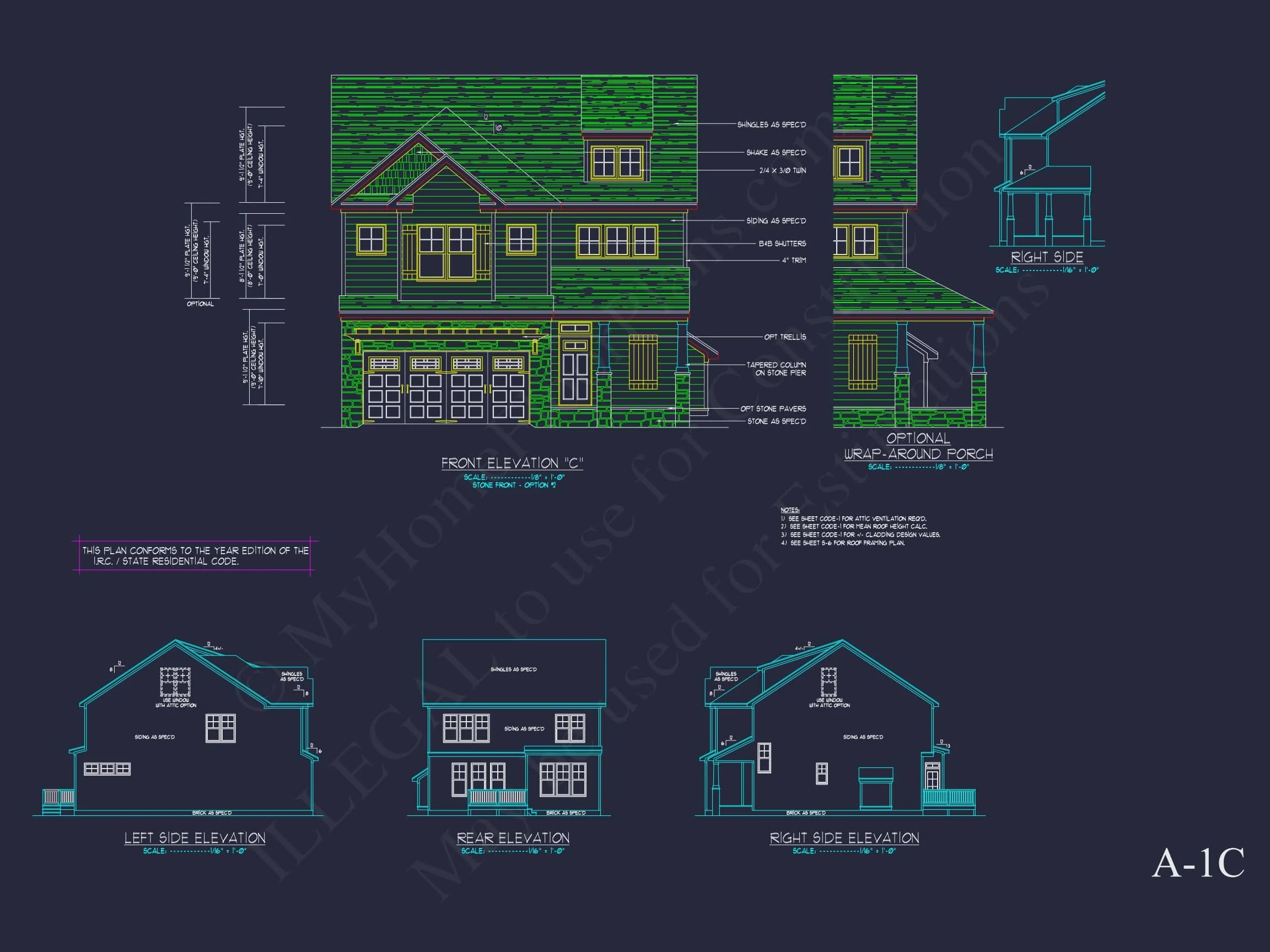13-1246 HOUSE PLAN - Modern Suburban House Plan with Detailed Floor Blueprint CAD 32 Modern Suburban house Plan with Detailed Floor Blueprint CAD