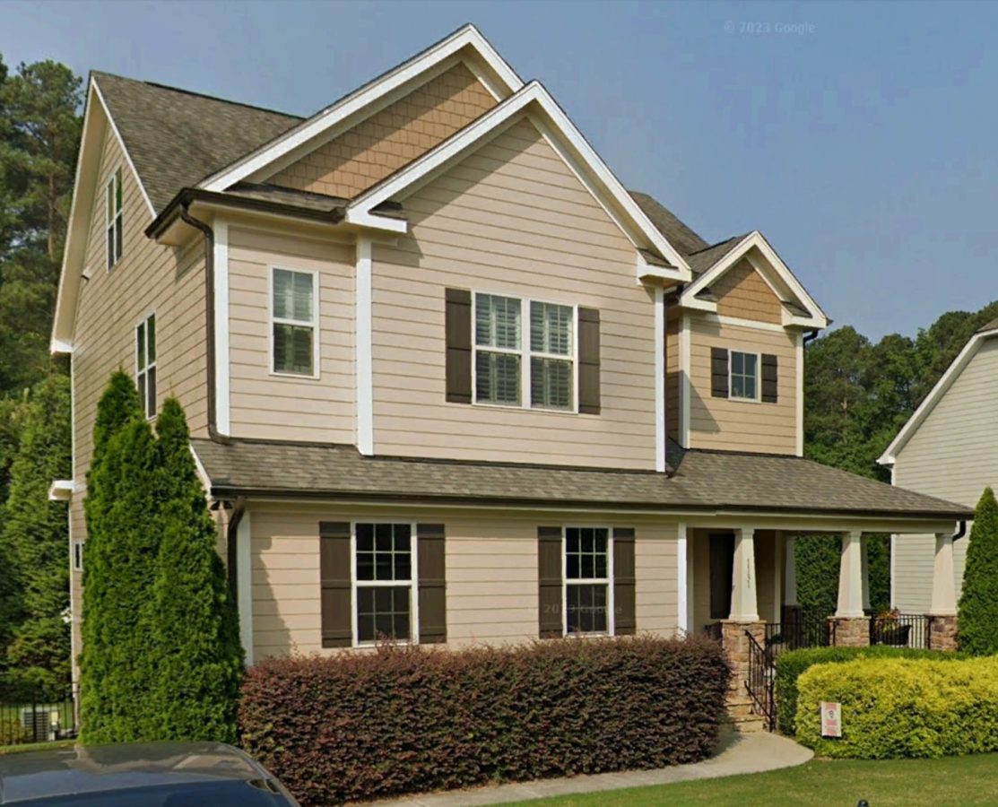 Modern Suburban house Plan with Detailed Floor Blueprint CAD