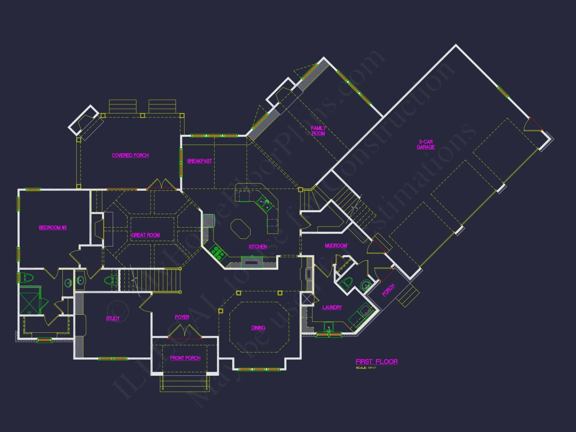 Luxury house Plan with Spacious Floor Plan and Unique Designs