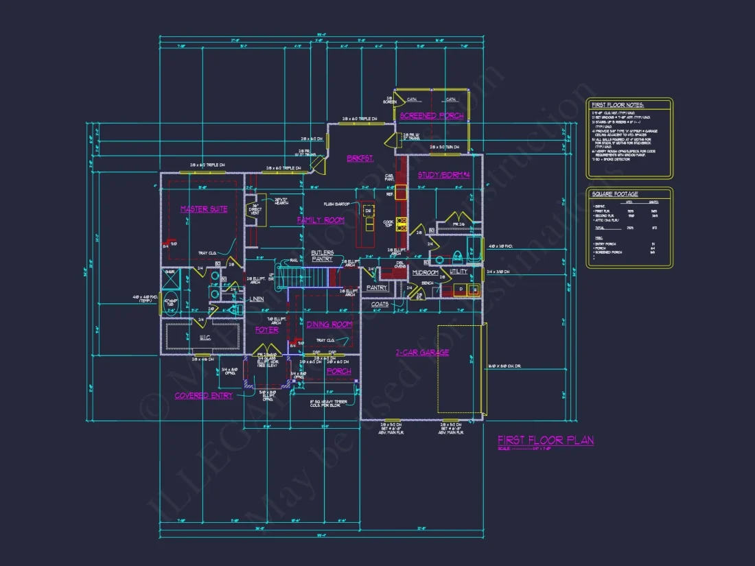 Beautiful 2-Story house Plan with Family-Friendly Floor Plan Designs