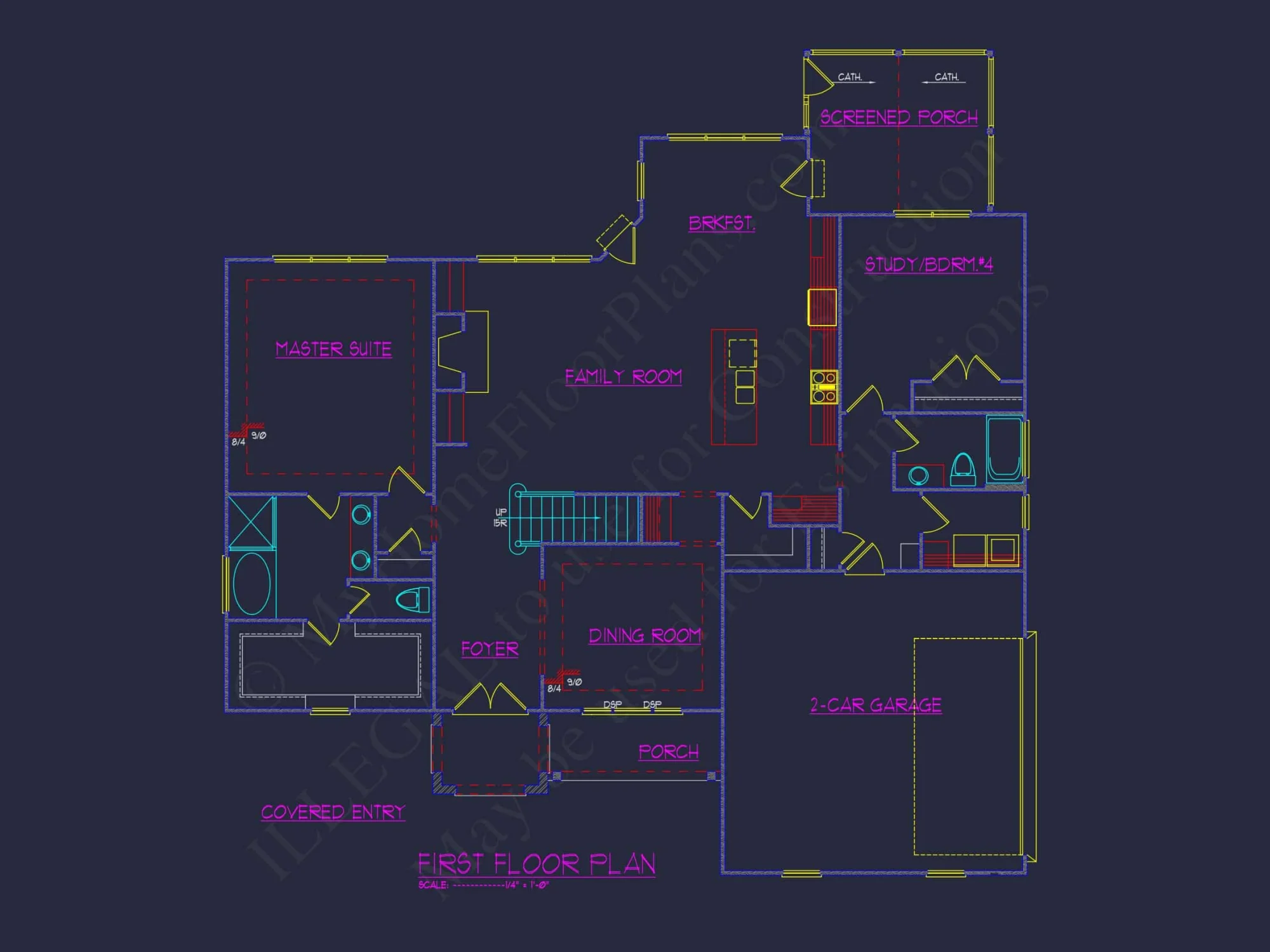 Beautiful 2-Story house Plan with Family-Friendly Floor Plan Designs
