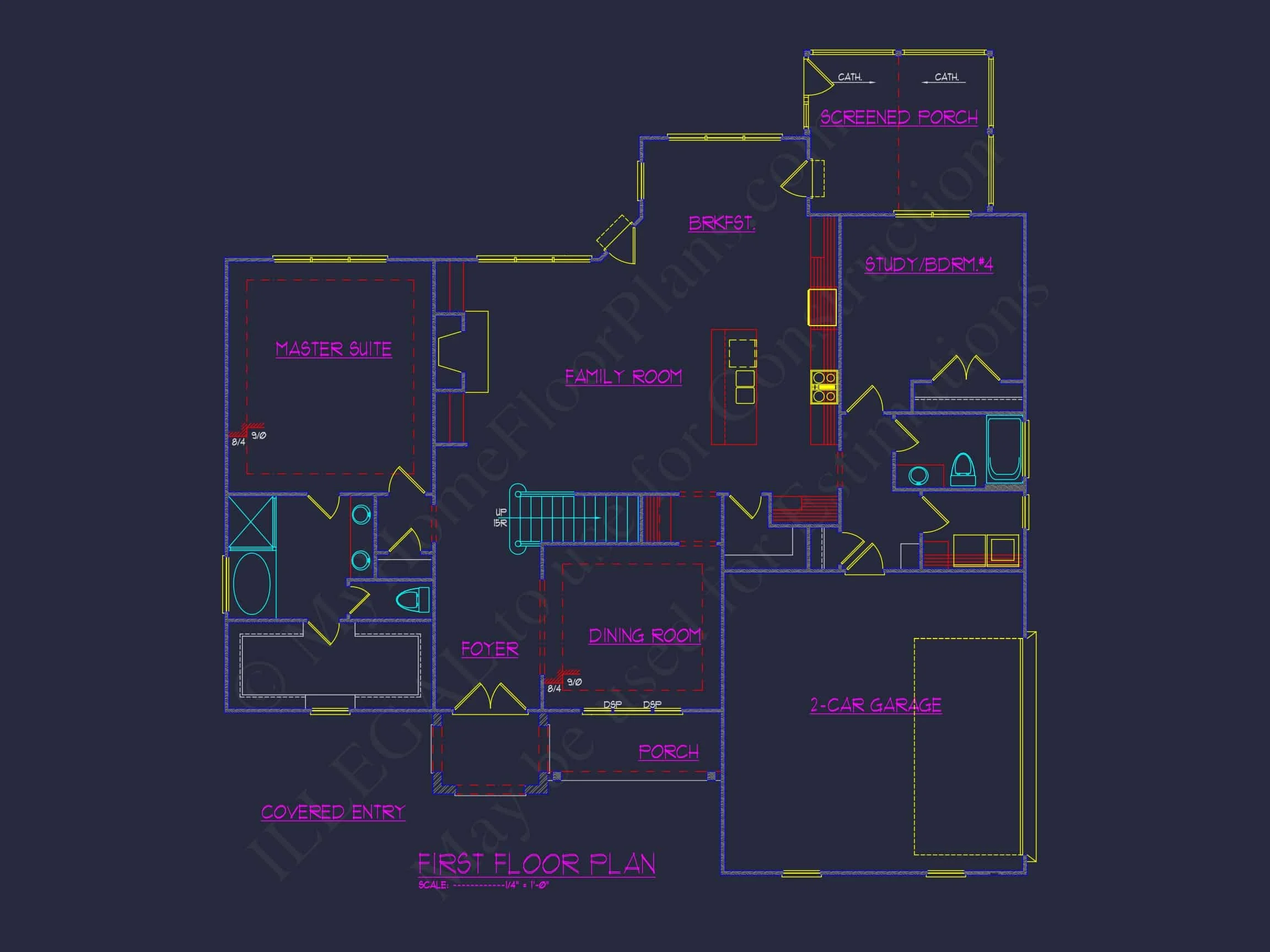 12-2974 HOUSE PLAN - Beautiful 2-Story House Plan with Family-Friendly Floor Plan Designs 5 Beautiful 2-Story house Plan with Family-Friendly Floor Plan Designs