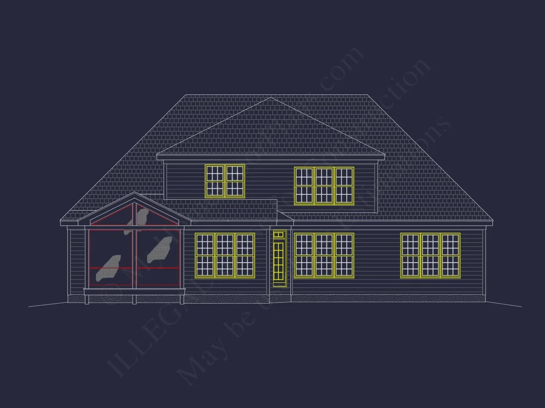 Beautiful 2-Story house Plan with Family-Friendly Floor Plan Designs