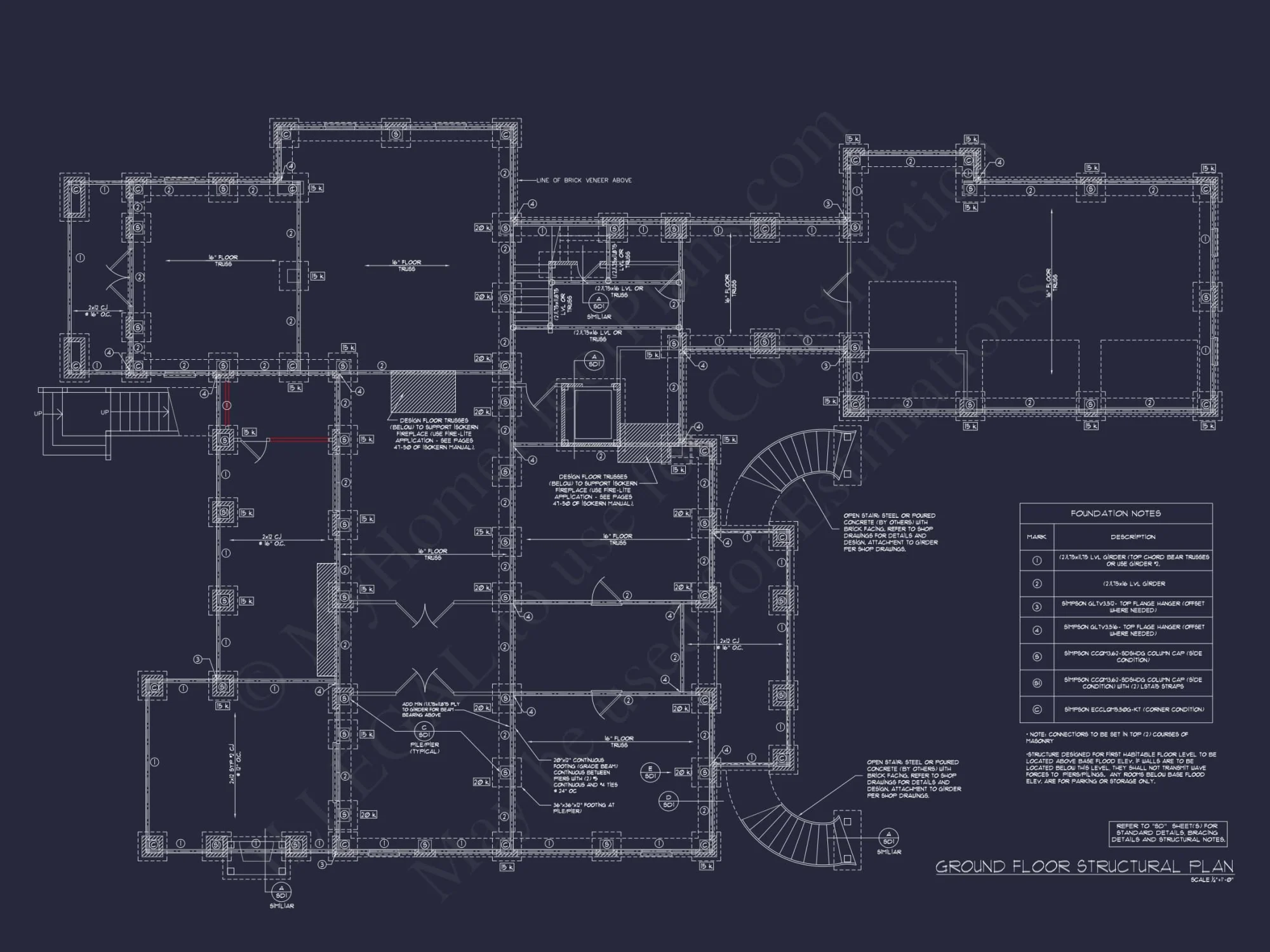 Luxury house Plan with 3 Floors, CAD Blueprints, and Classic Designs