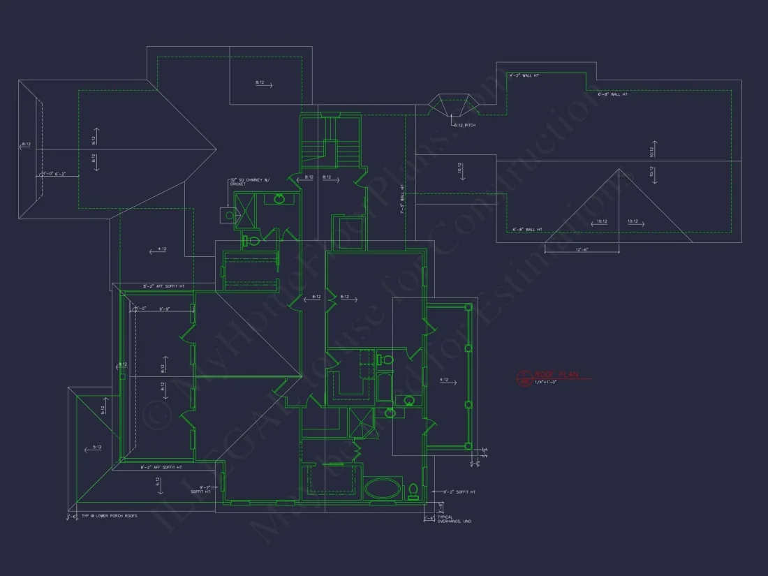 Luxury house Plan with 3 Floors, CAD Blueprints, and Classic Designs