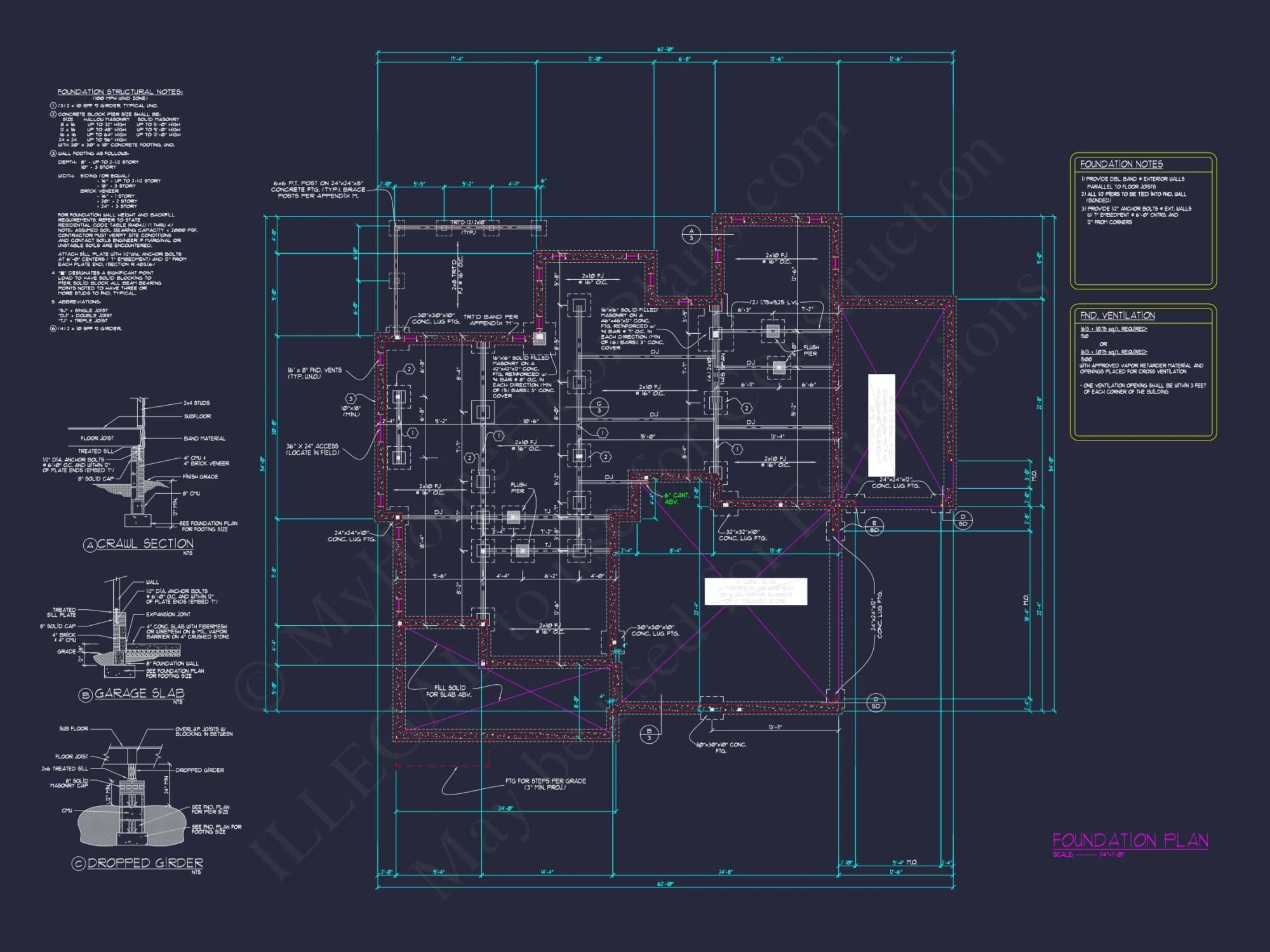 Elegant house Plan with 3D CAD Blueprint and Craft Designs