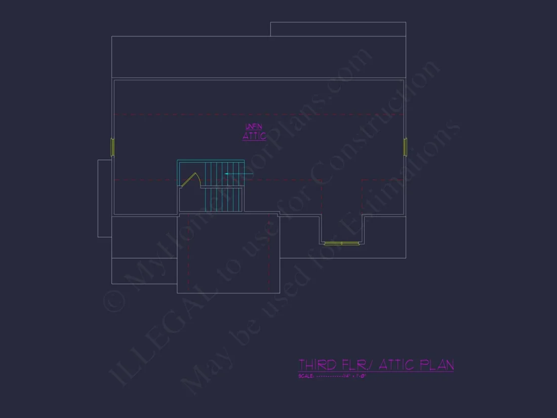 Elegant house Plan with 3D CAD Blueprint and Craft Designs