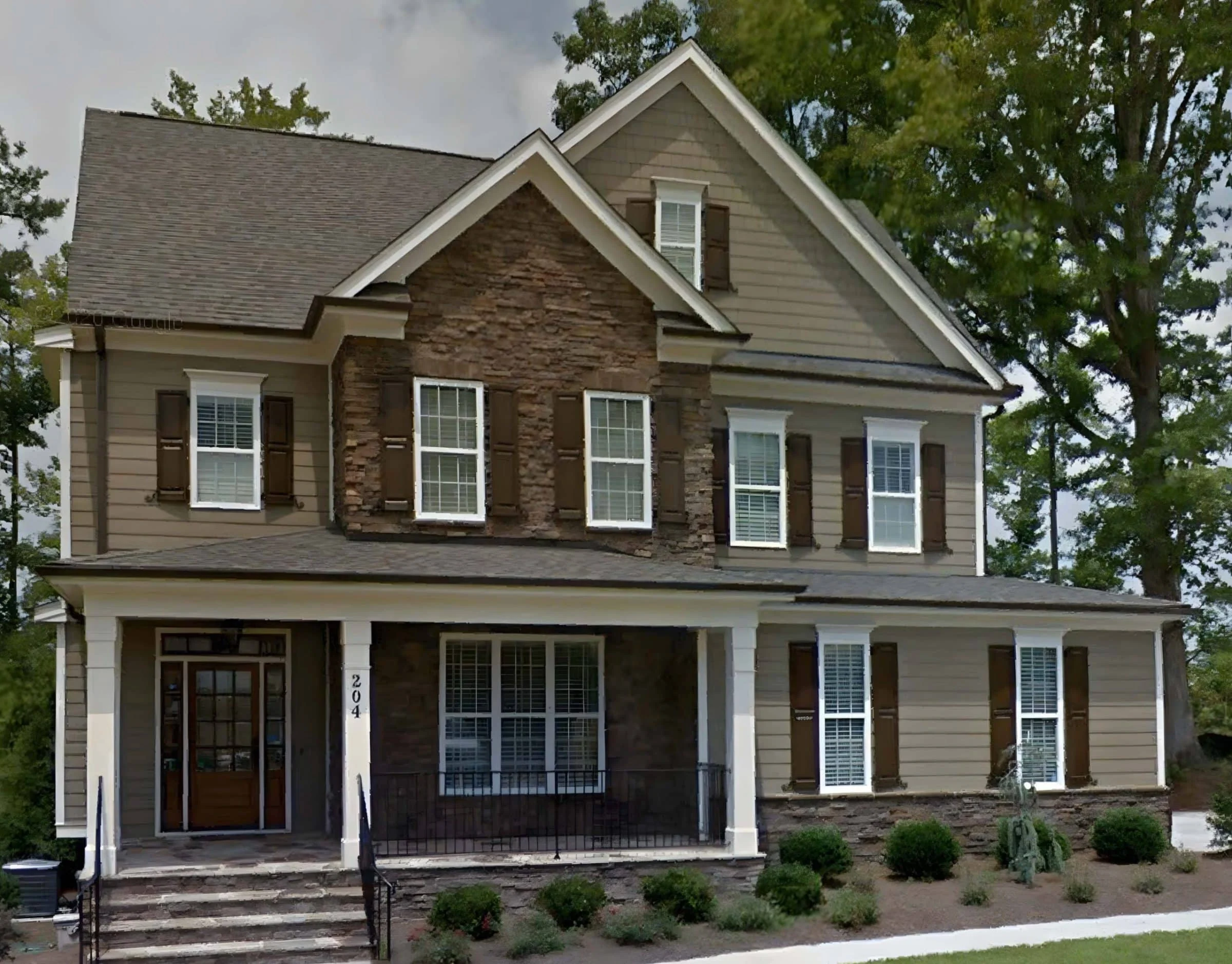 12-2789 HOUSE PLAN - 3-Story Craftsman House Plan - 4 Beds, 4.5 Baths, 3,112 Sq Ft + 3-Car Garage 2 Elegant house Plan with 3D CAD Blueprint and Craft Designs