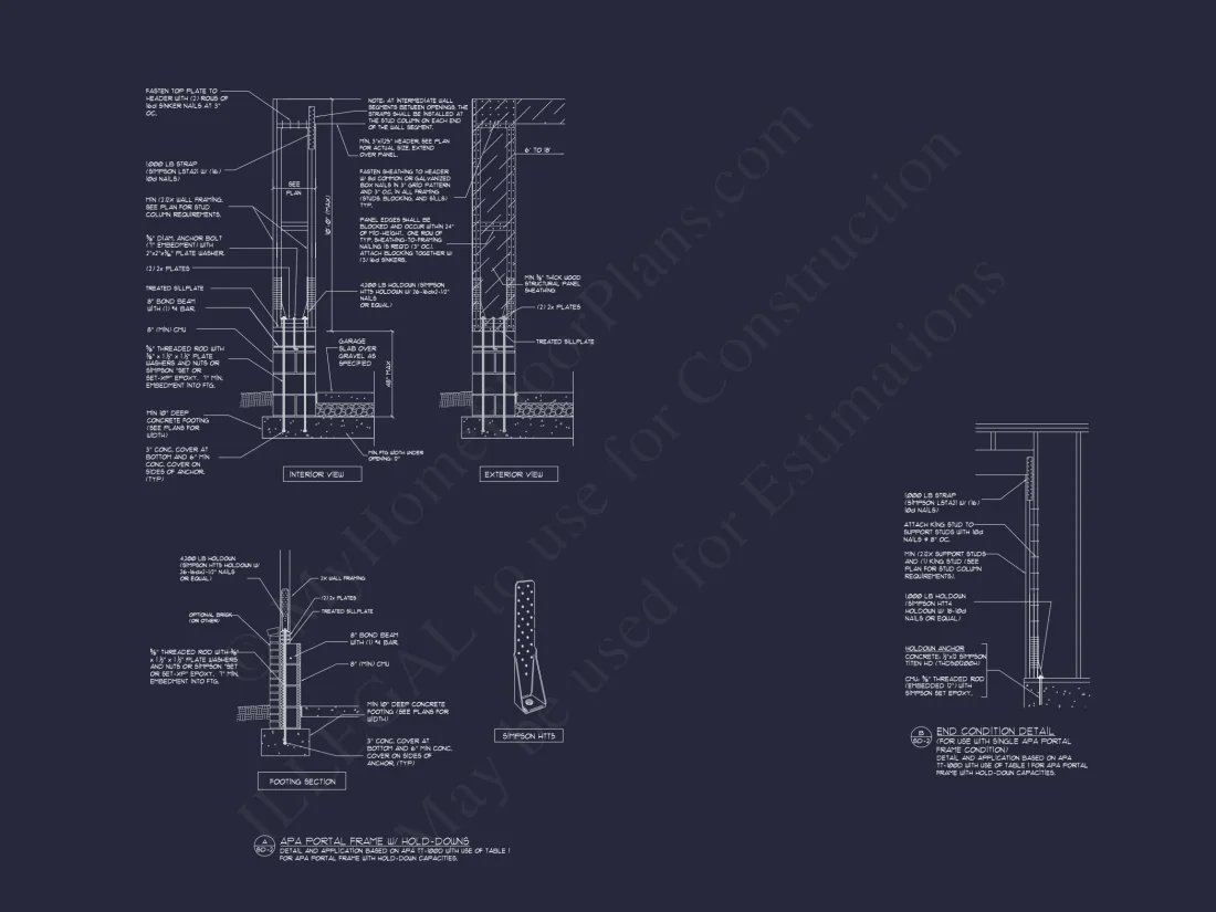 Elegant house Plan with CAD Designs & Blueprint Details
