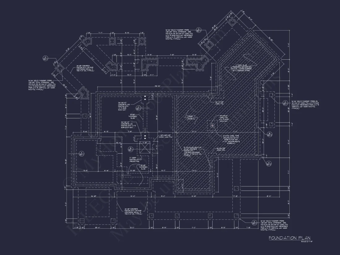 Elegant house Plan with CAD Designs & Blueprint Details