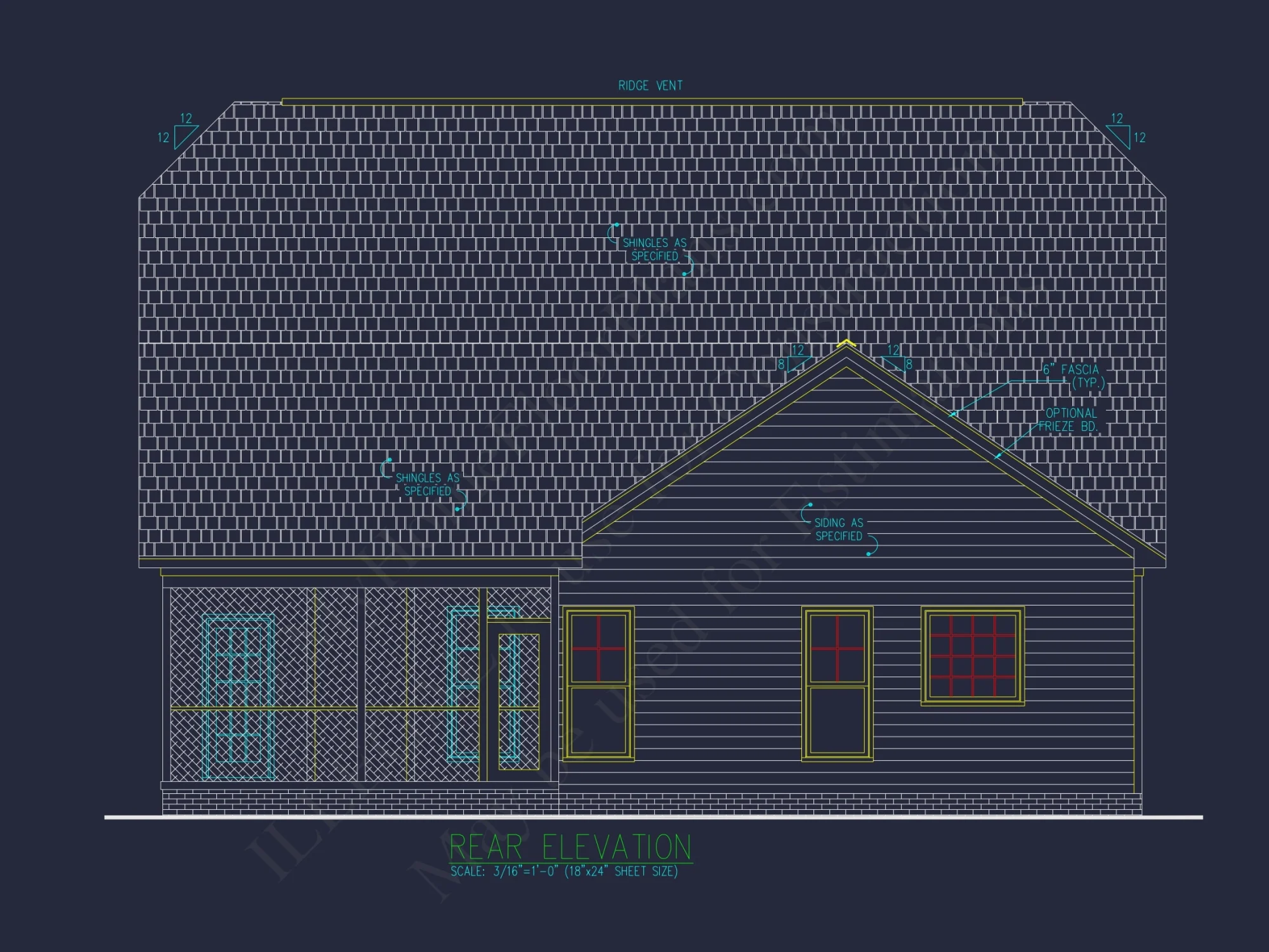 Beautiful house Floor Plan with CAD Blueprint and Designs