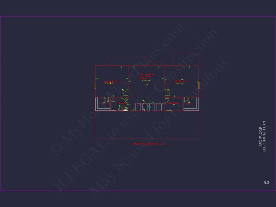 Luxury house Plan with Modern CAD Blueprints & Stylish Designs