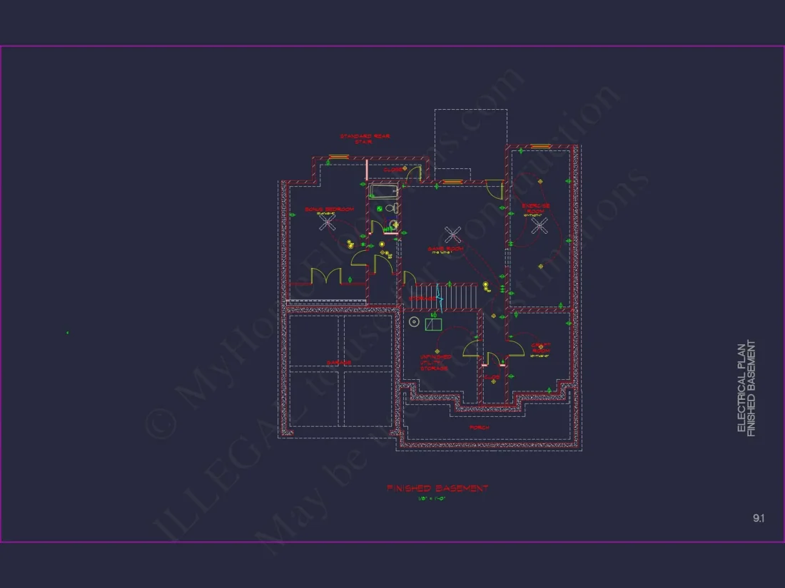 Luxury house Plan with Modern CAD Blueprints & Stylish Designs
