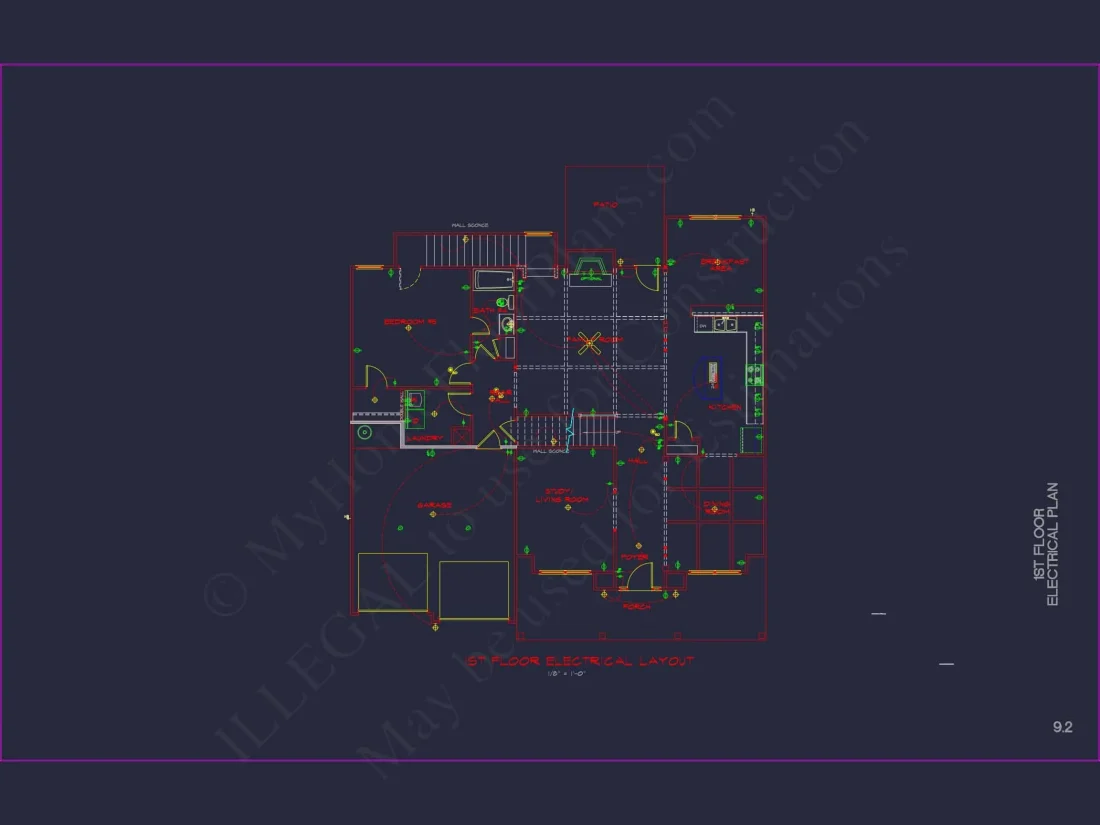 Luxury house Plan with Modern CAD Blueprints & Stylish Designs