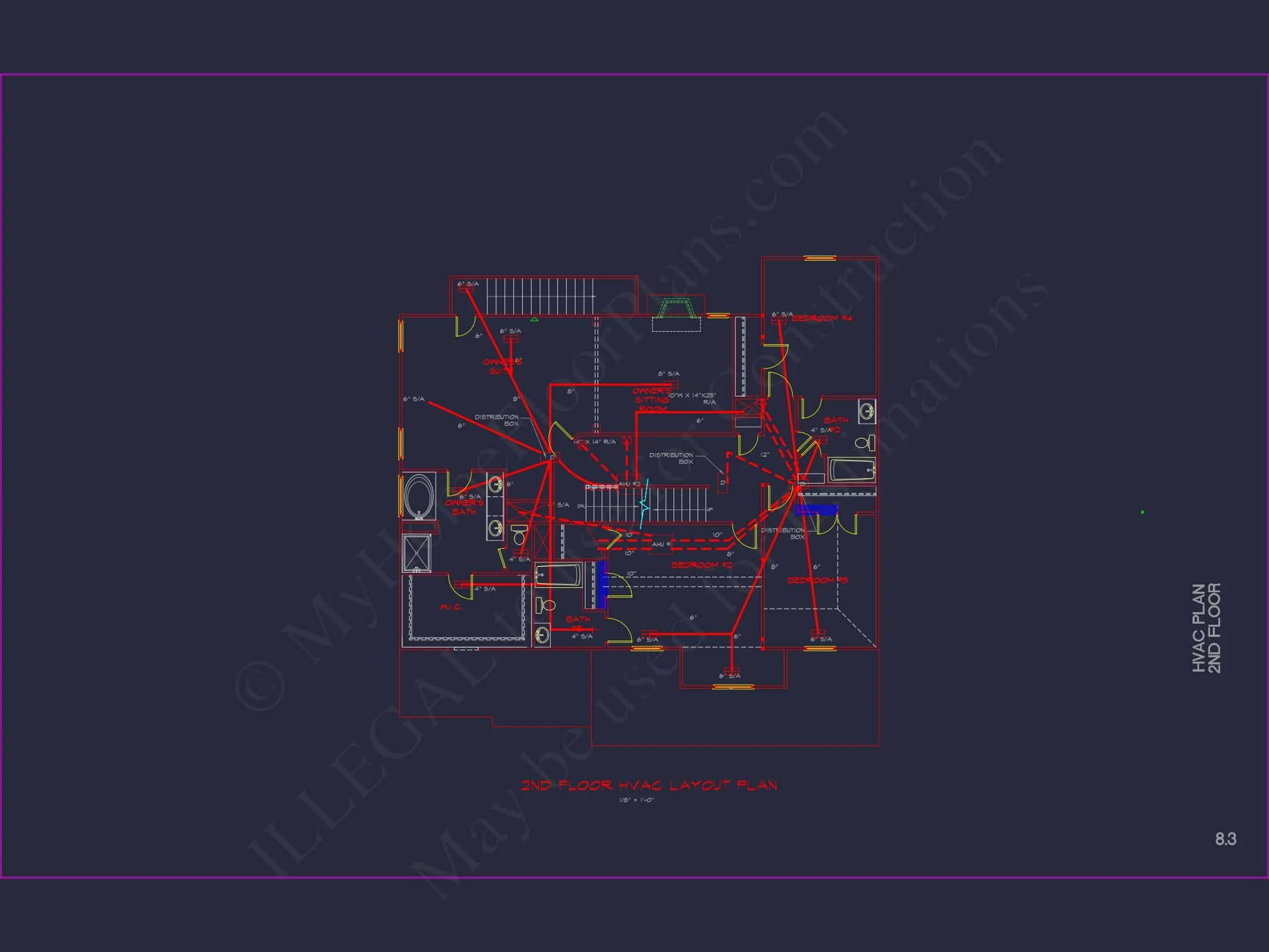 12-2604 HOUSE PLAN - Luxury House Plan with Modern CAD Blueprints & Stylish Designs 44 Luxury house Plan with Modern CAD Blueprints & Stylish Designs