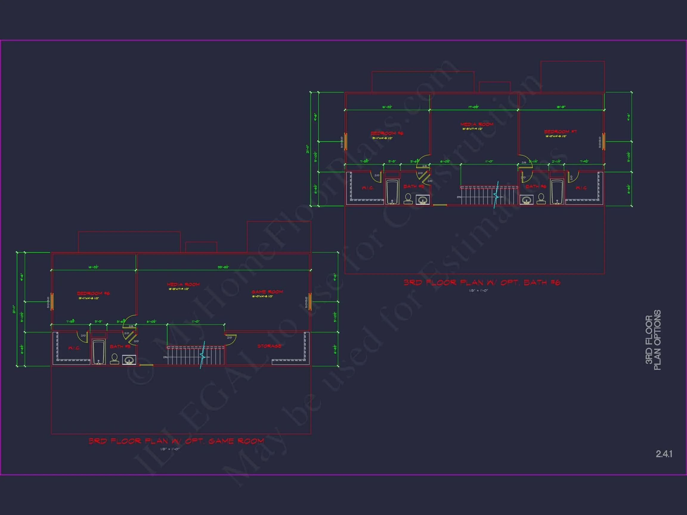 12-2604 HOUSE PLAN - Luxury House Plan with Modern CAD Blueprints & Stylish Designs 34 Luxury house Plan with Modern CAD Blueprints & Stylish Designs