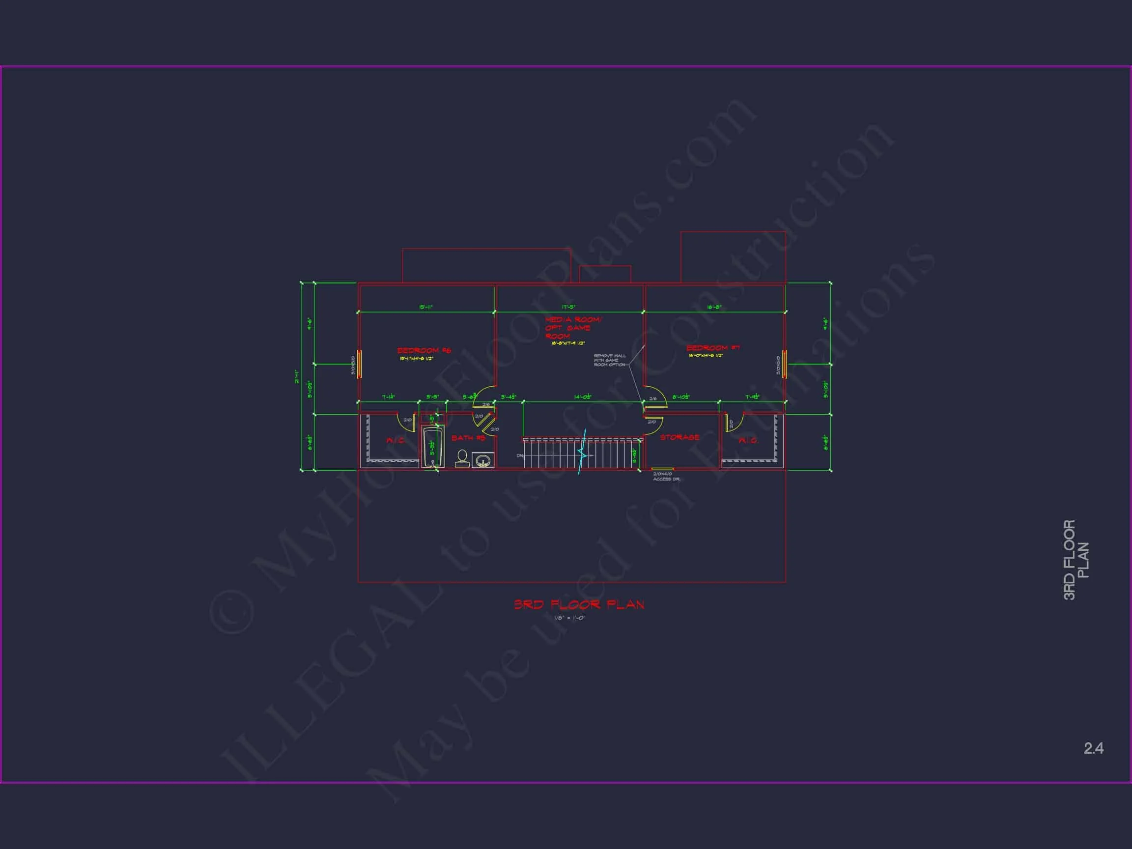 12-2604 HOUSE PLAN - Luxury House Plan with Modern CAD Blueprints & Stylish Designs 33 Luxury house Plan with Modern CAD Blueprints & Stylish Designs