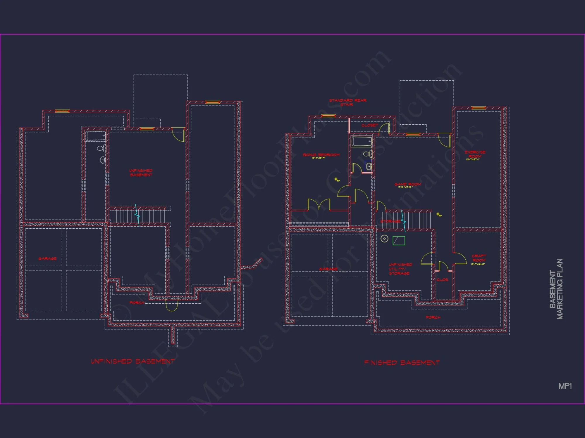 Luxury house Plan with Modern CAD Blueprints & Stylish Designs