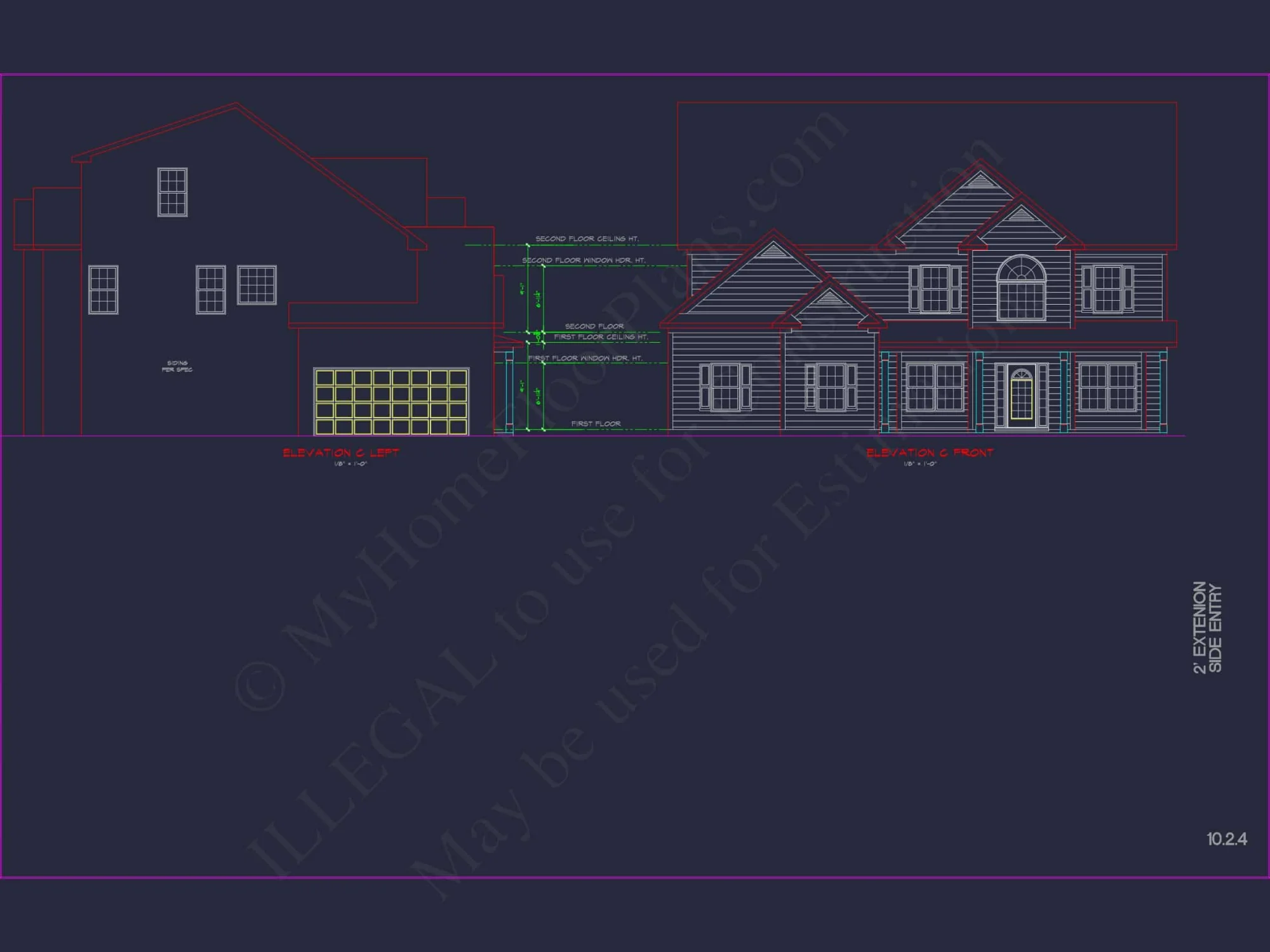 Luxury house Plan with Modern CAD Blueprints & Stylish Designs