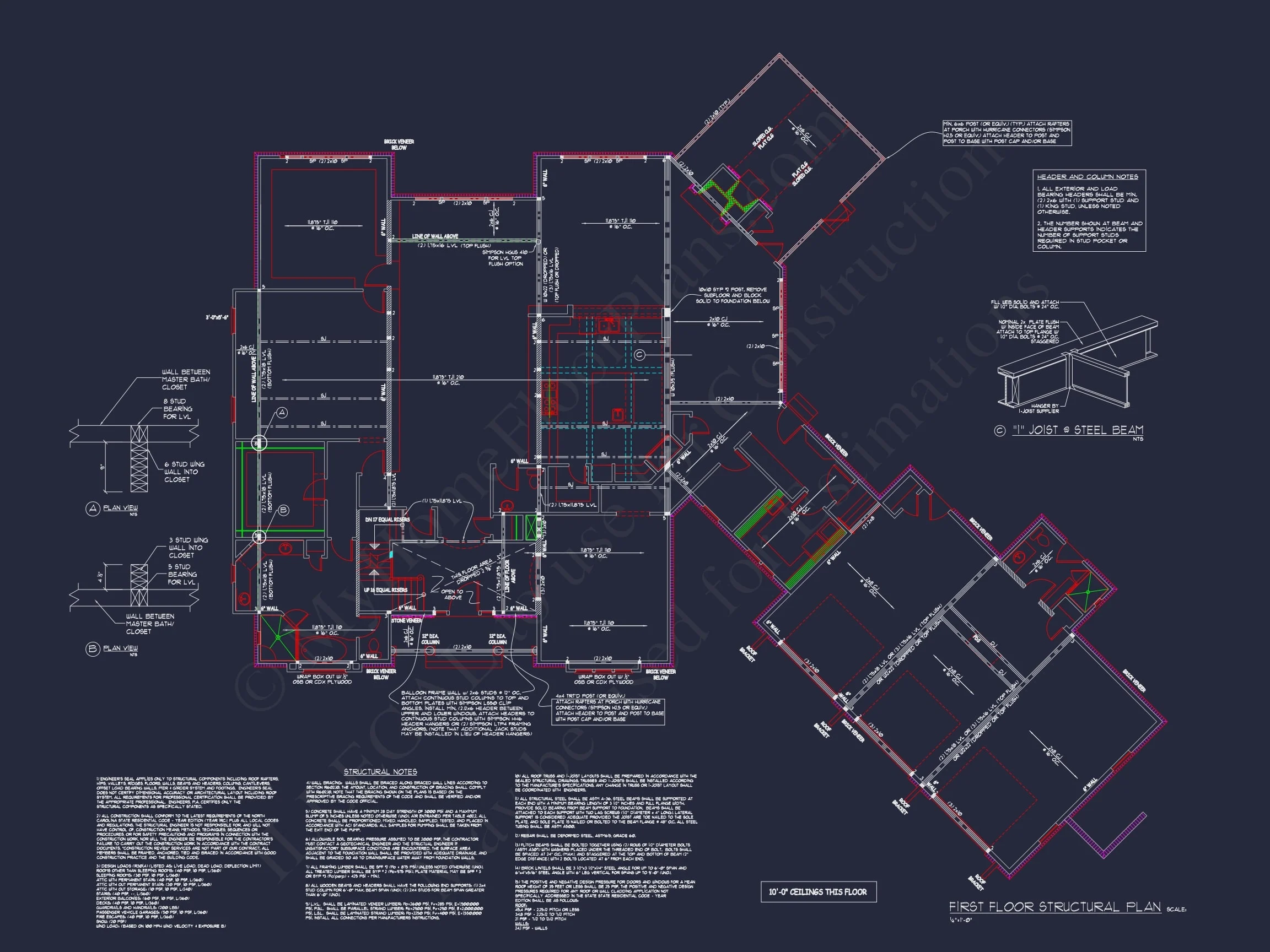 Luxury house Plan with 3 Story Architecture and Open Floor Plan