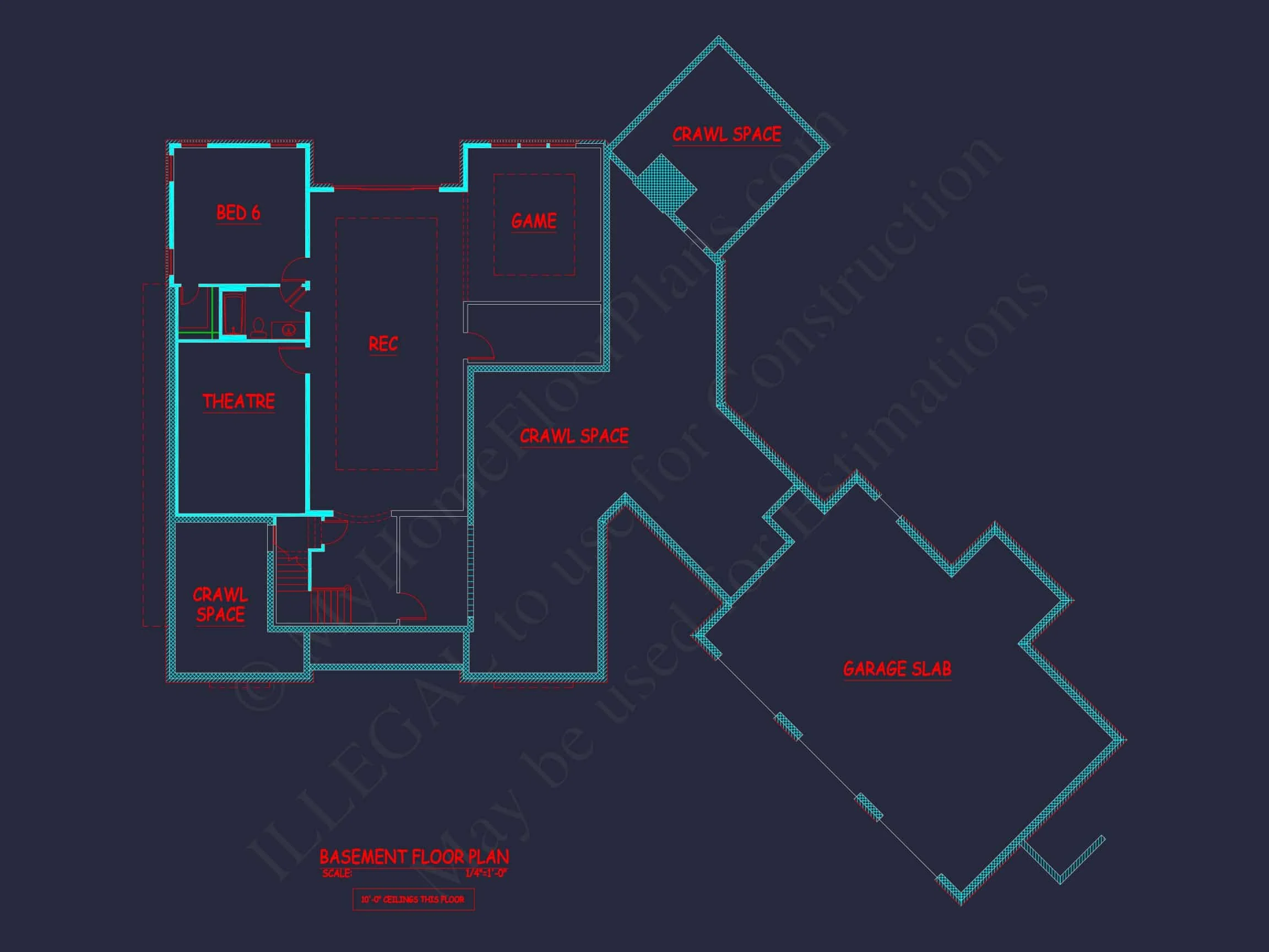 Luxury house Plan with 3 Story Architecture and Open Floor Plan