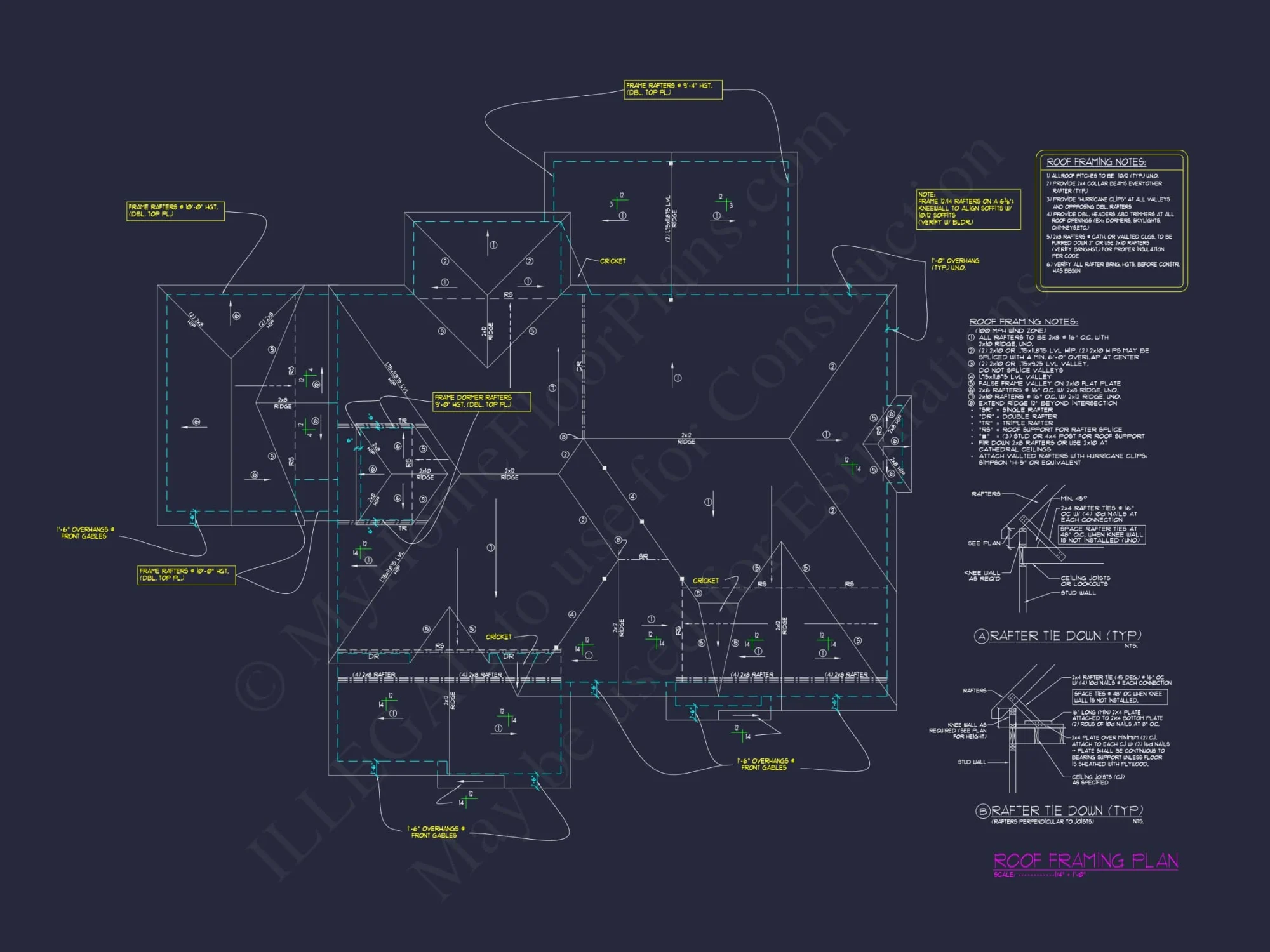 Elegant house Plan with 3 Floors, CAD Blueprints & Design