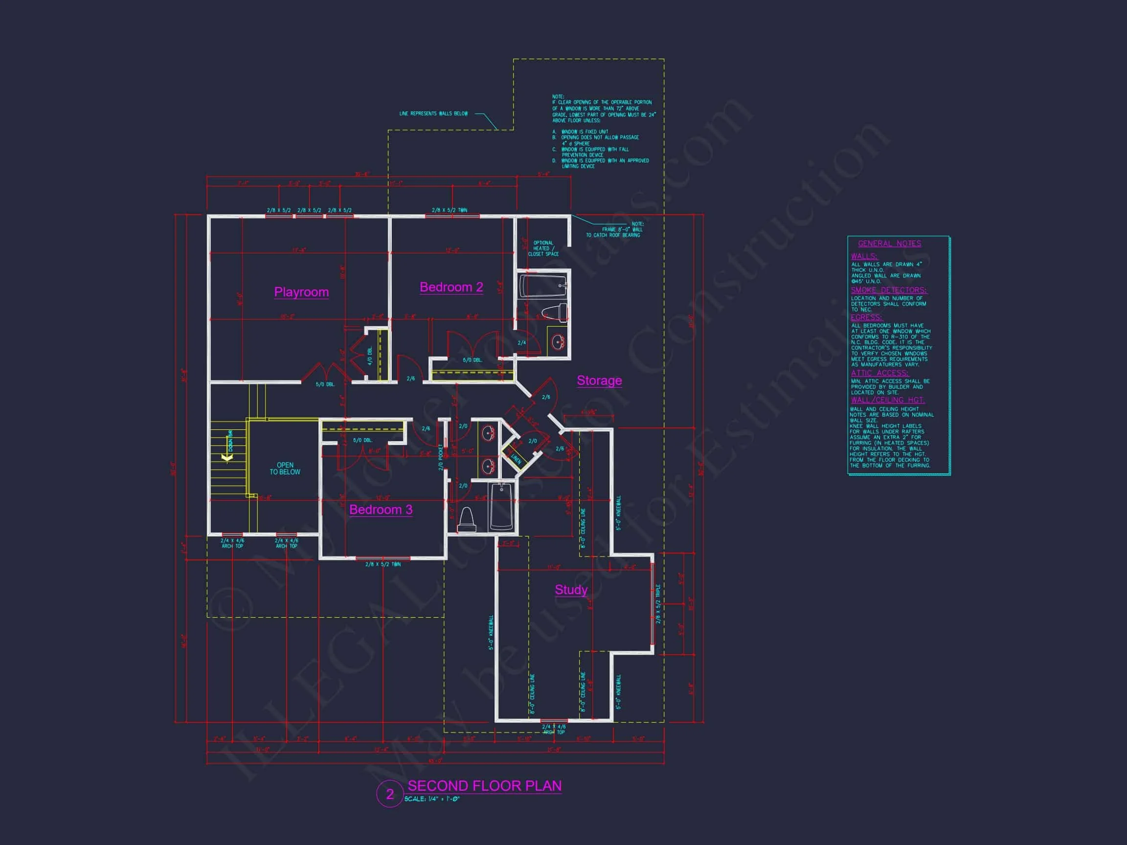 12-2281 HOUSE PLAN - Craftsman House Blueprint with Open Floor Plan & Garage 8 Craftsman house Blueprint with Open Floor Plan & Garage