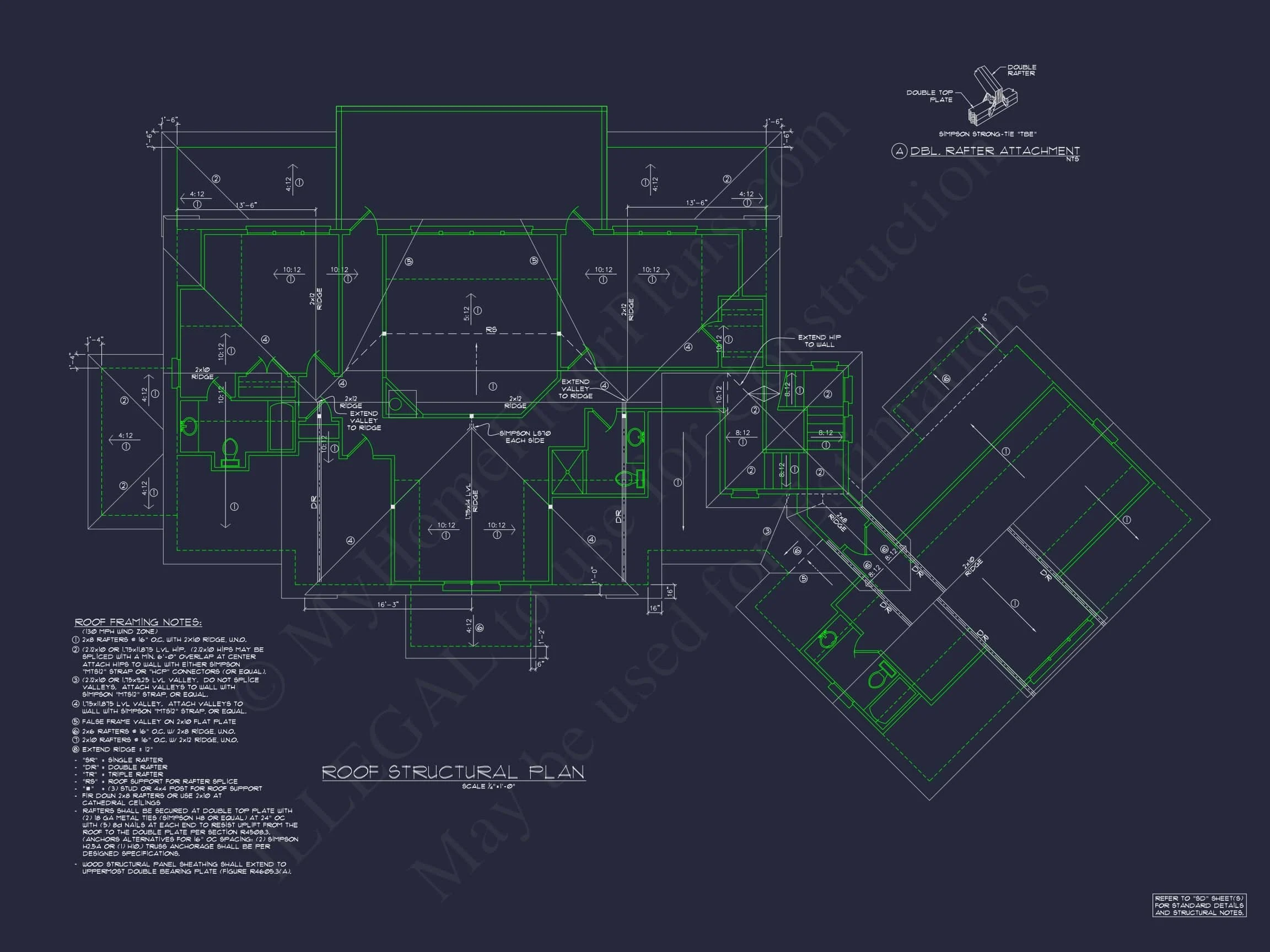 Expansive house Plan with 6 Baths, CAD Designs & Features
